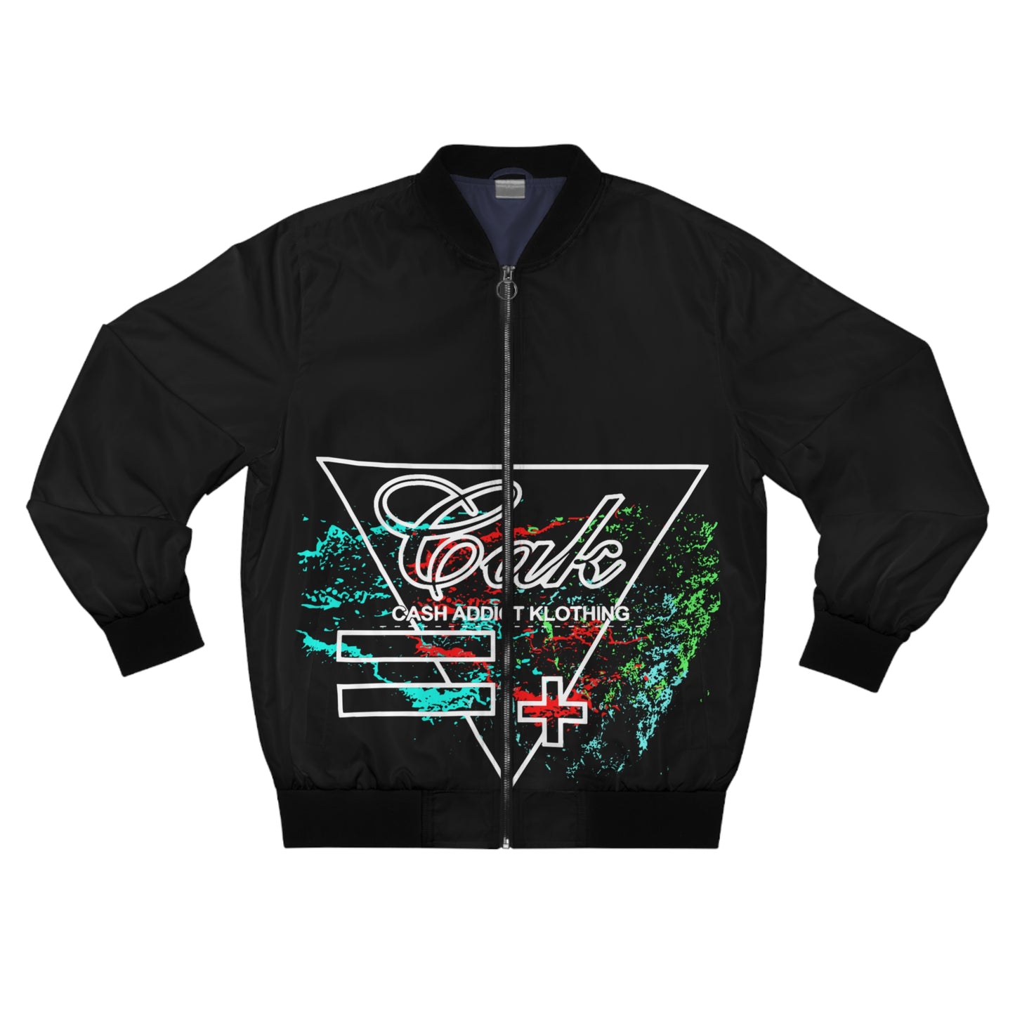 CAK Wave Men's Bomber Jacket (AOP)