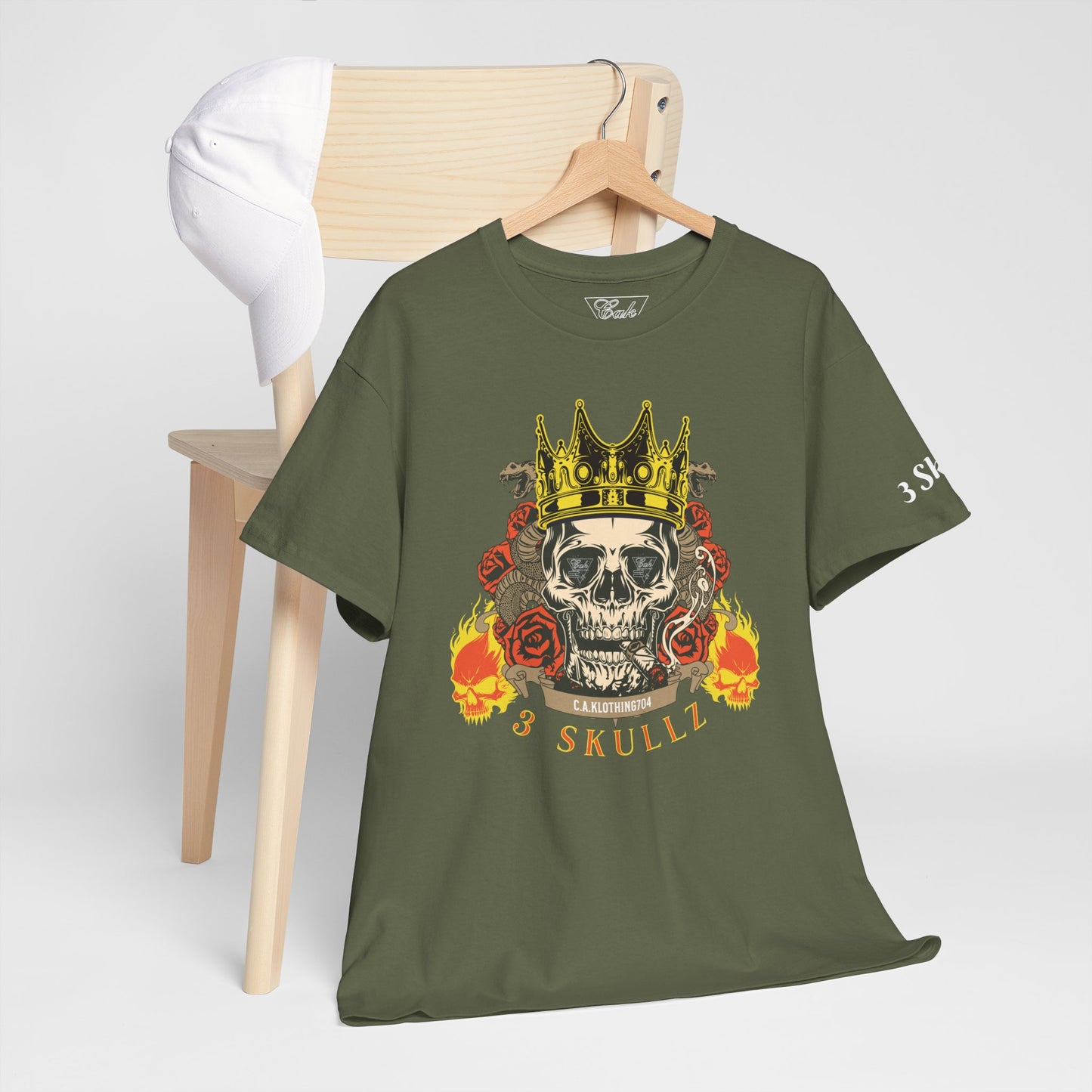 3 Skullz #1 Cotton Tee