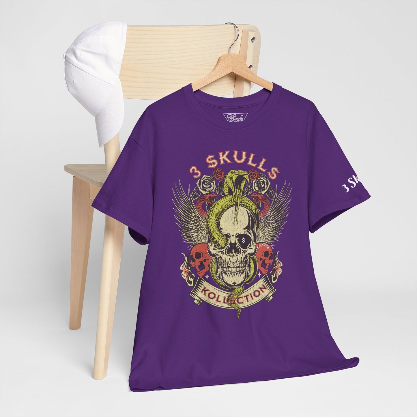 3 Skullz 2 Cotton Tee