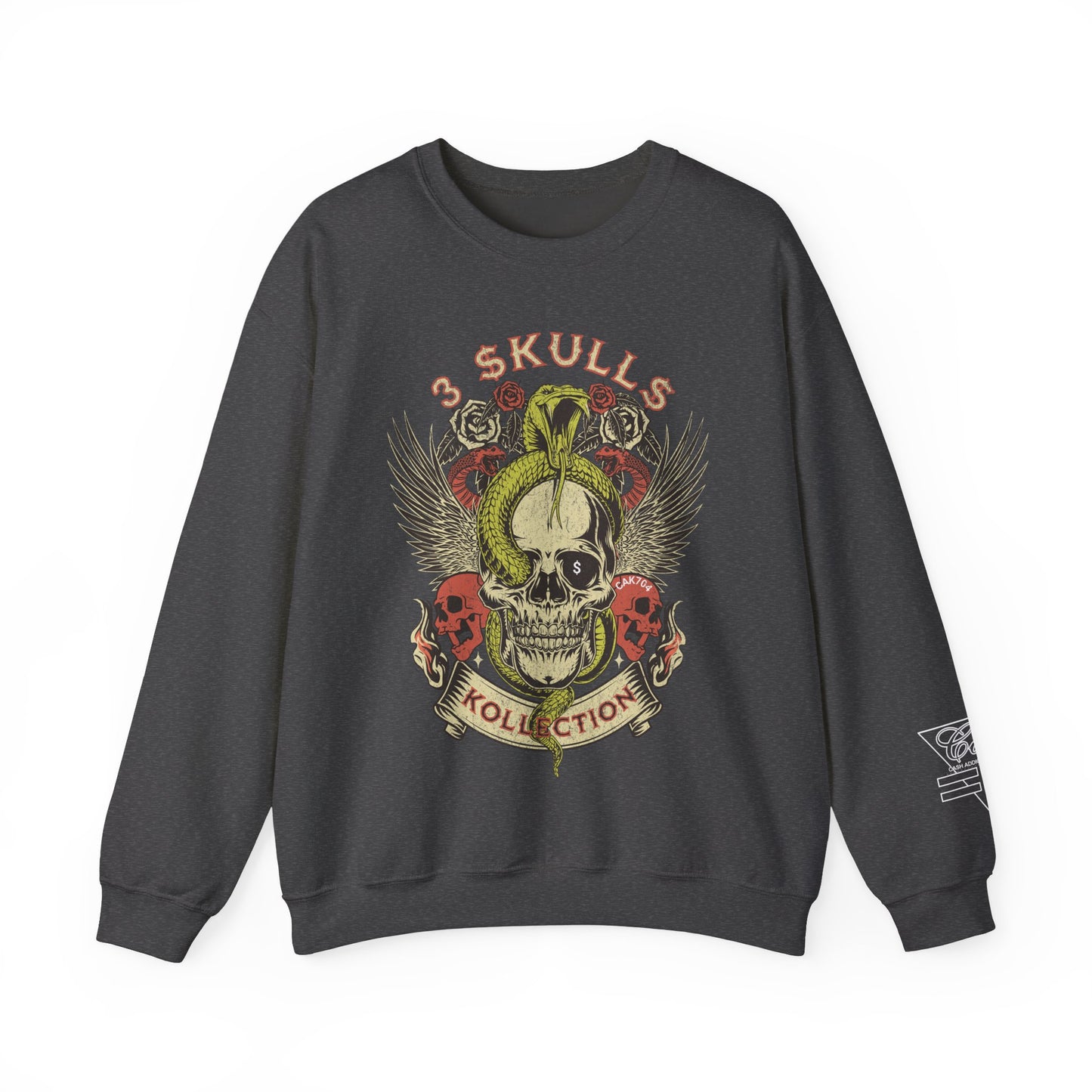 3 Skullz 2 Crewneck Sweatshirt