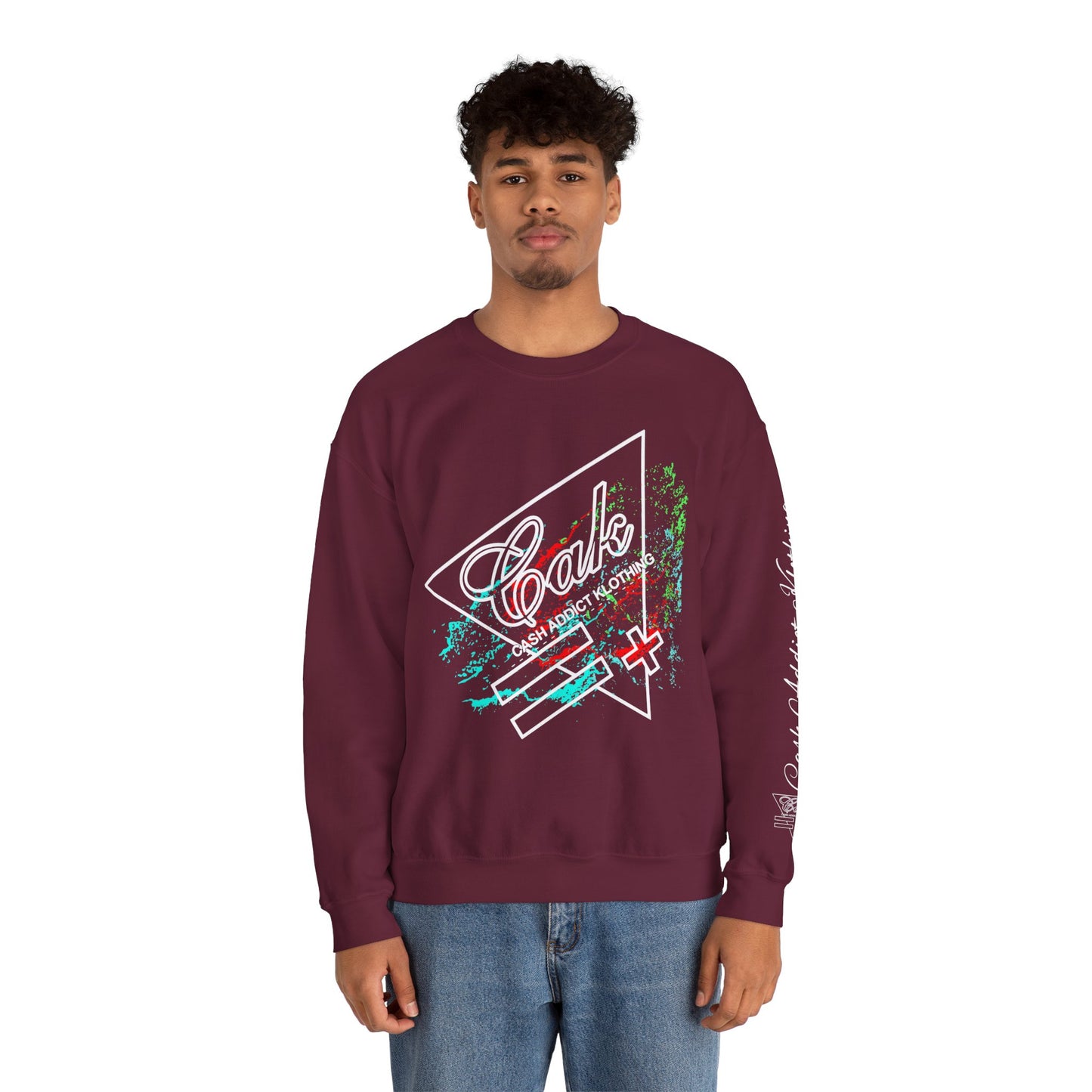 CAK Tilted Wave Crewneck Sweatshirt