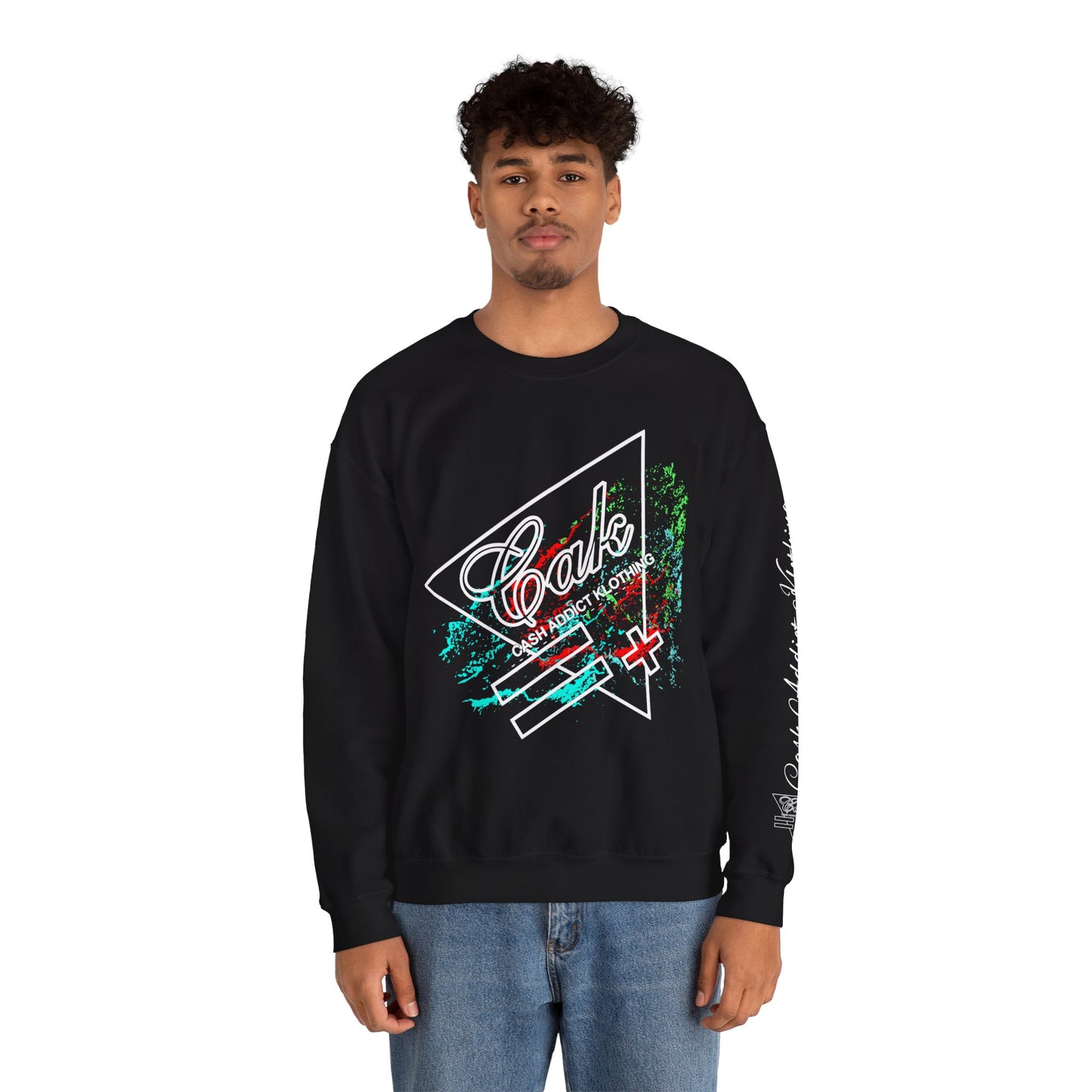 CAK Tilted Wave Crewneck Sweatshirt