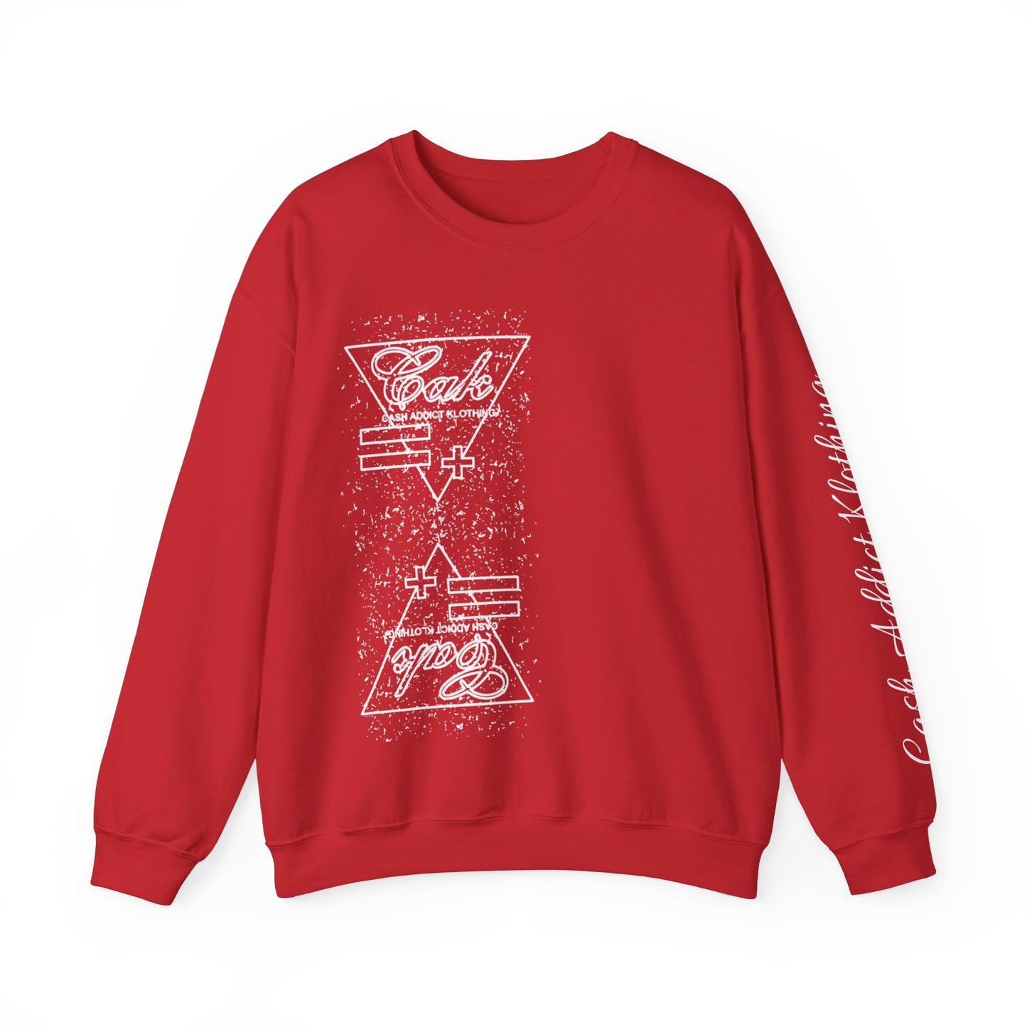 CAK Blurred Double Vision Crewneck Sweatshirt
