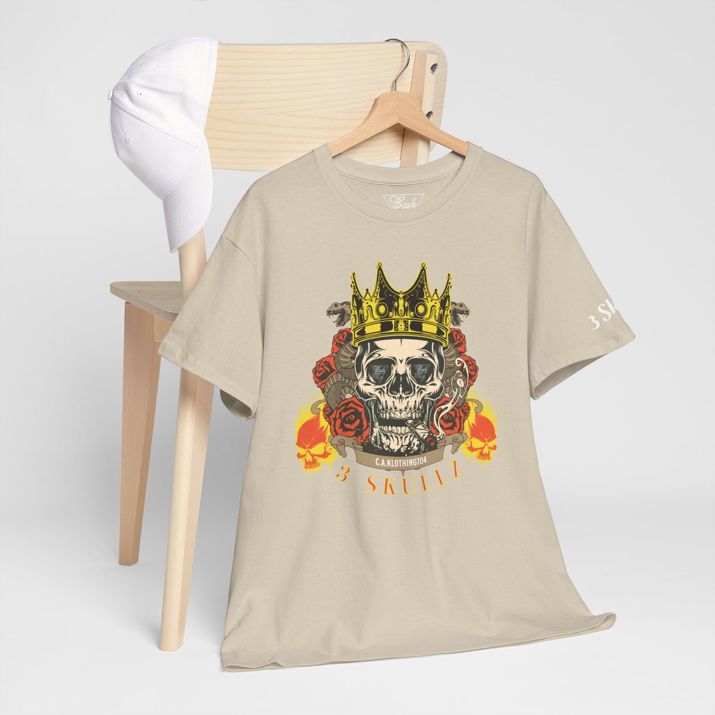 3 Skullz #1 Cotton Tee