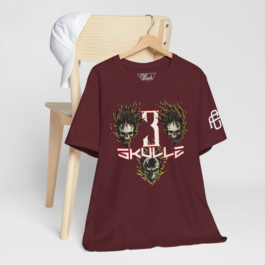 3 Skullz #3 Short Sleeve Tee