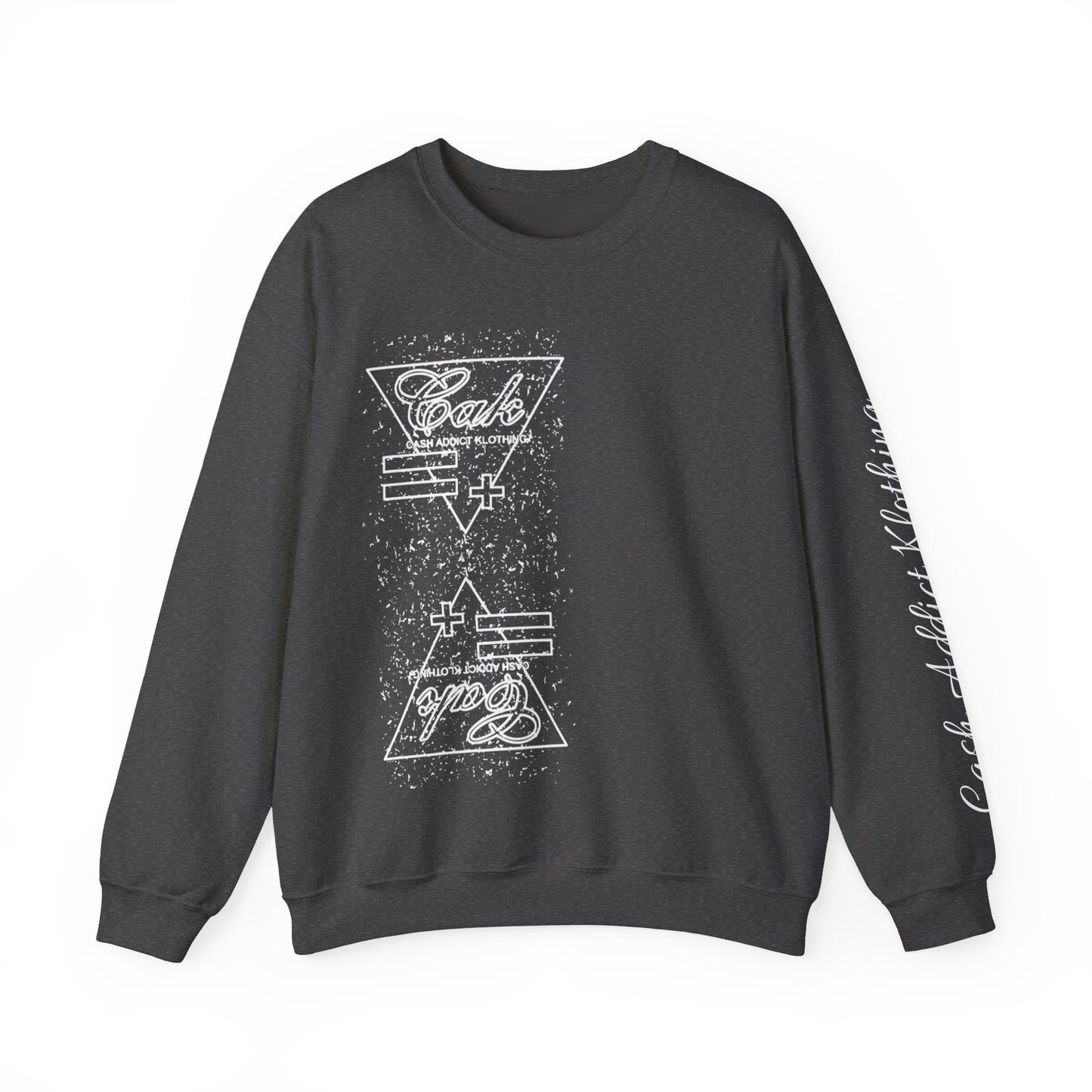 CAK Blurred Double Vision Crewneck Sweatshirt