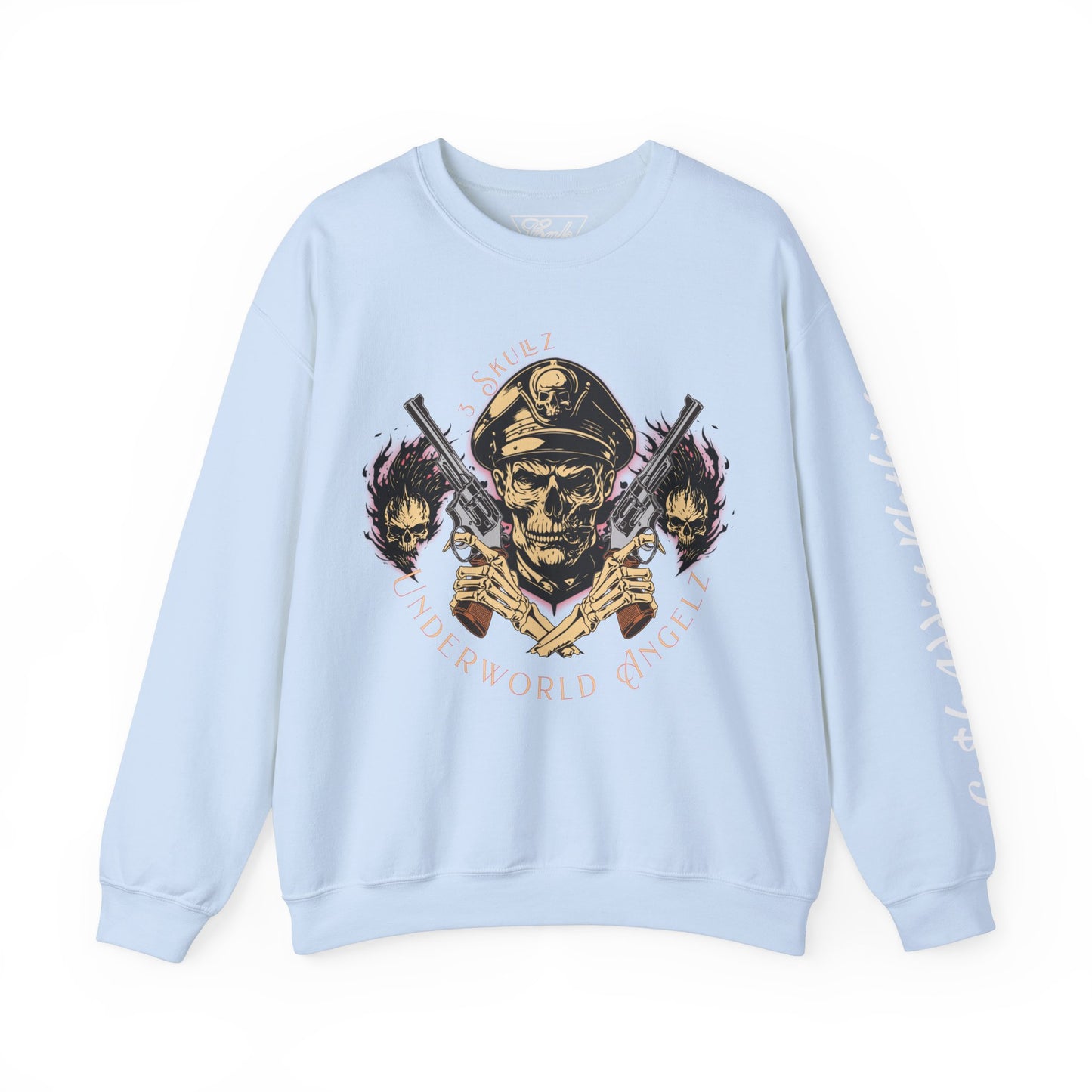 3 Skullz Underworld Angelz Crewneck Sweatshirt