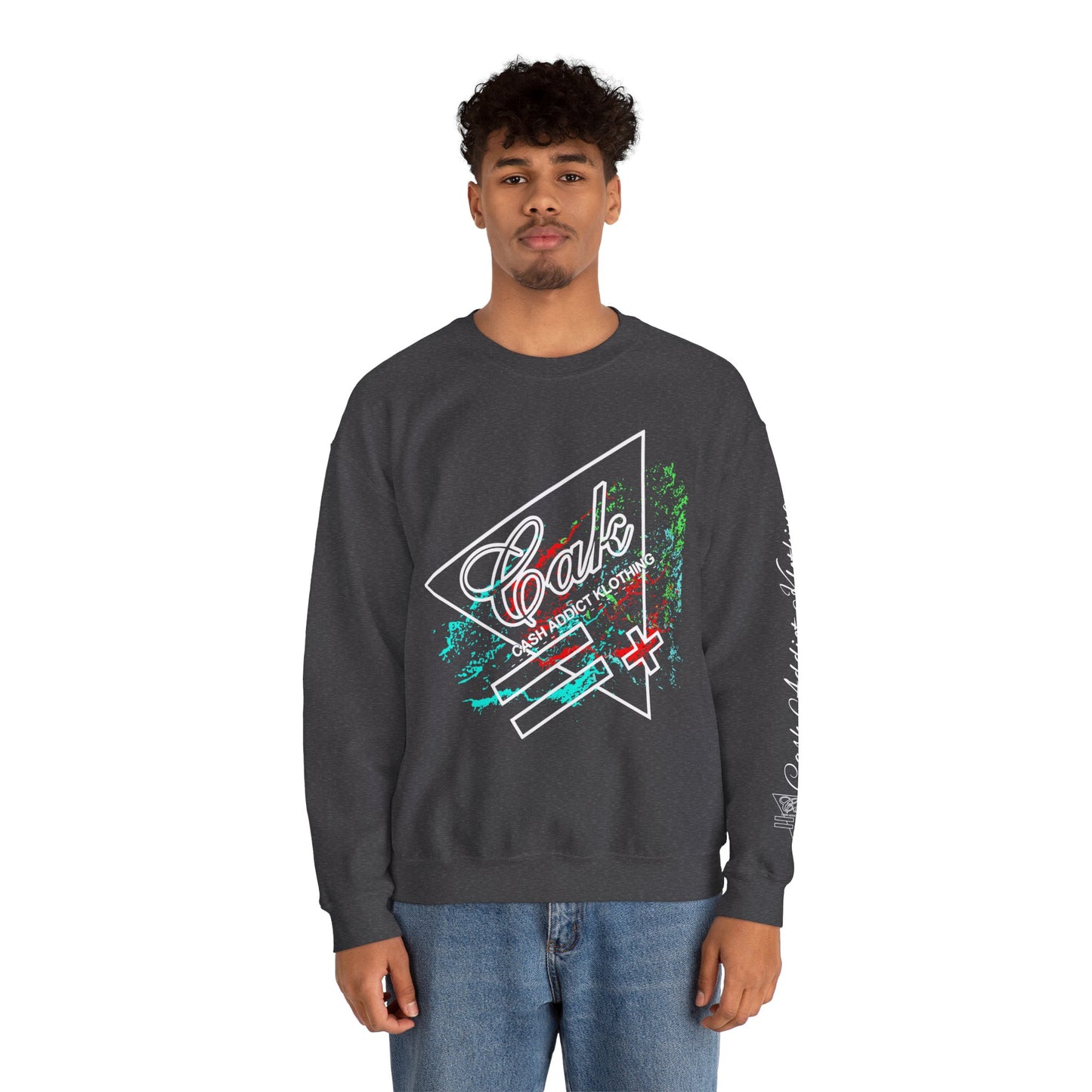 CAK Tilted Wave Crewneck Sweatshirt