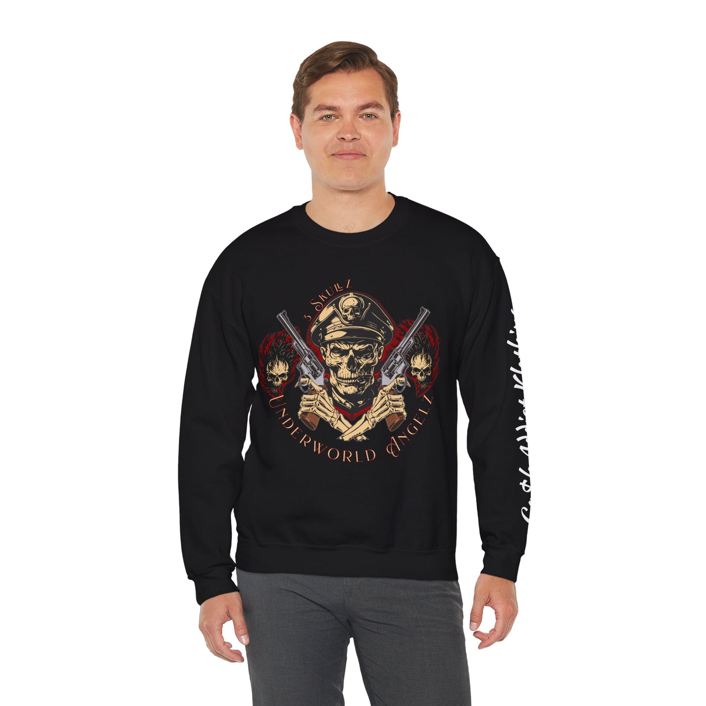 3 Skullz Underworld Angelz Crewneck Sweatshirt