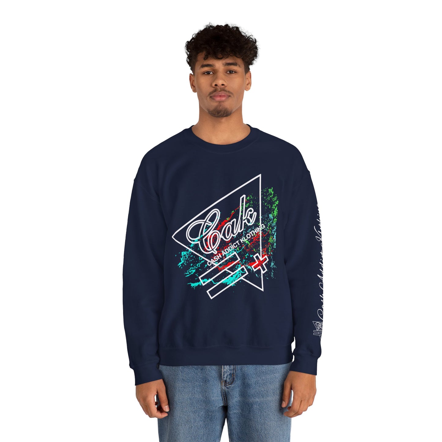 CAK Tilted Wave Crewneck Sweatshirt
