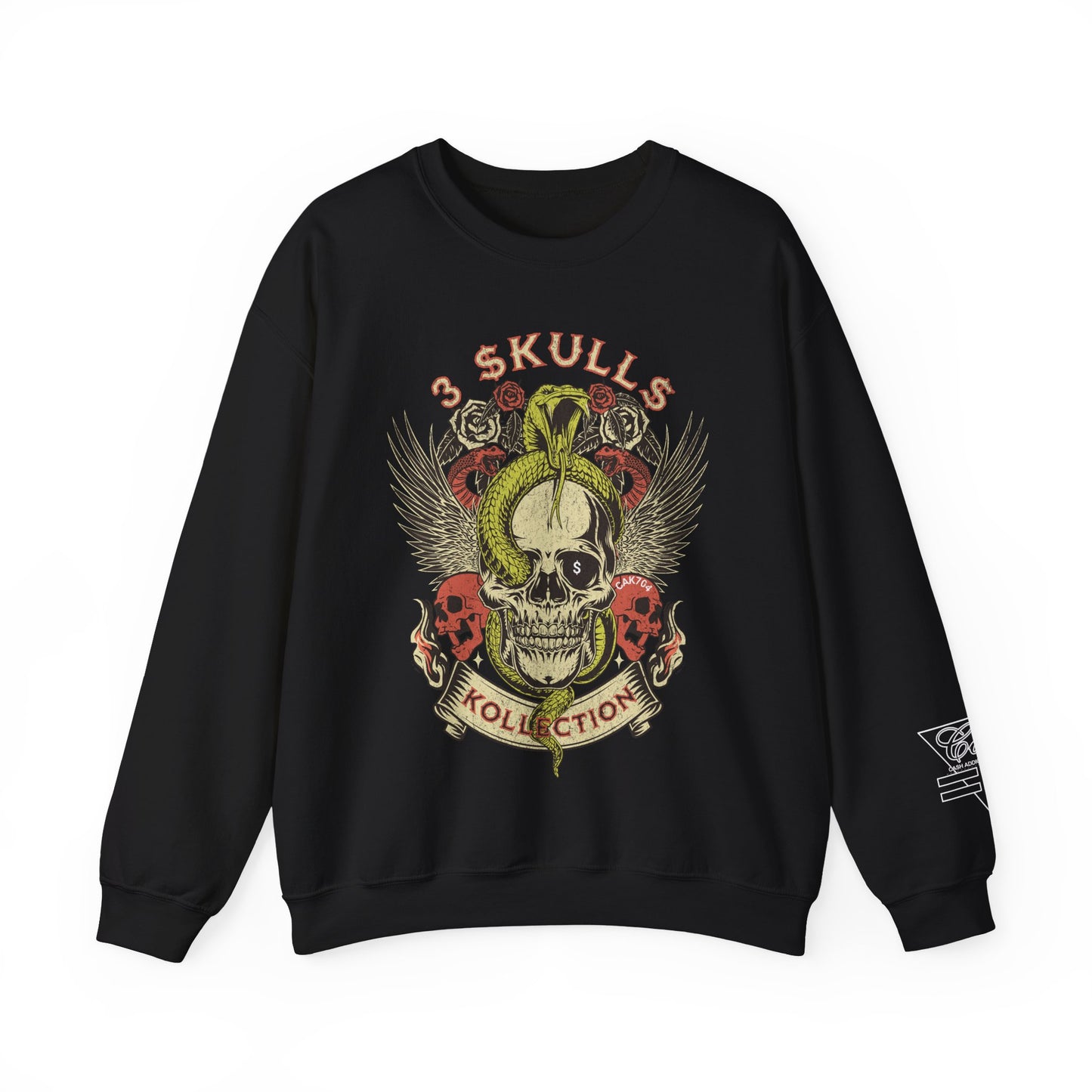 3 Skullz 2 Crewneck Sweatshirt
