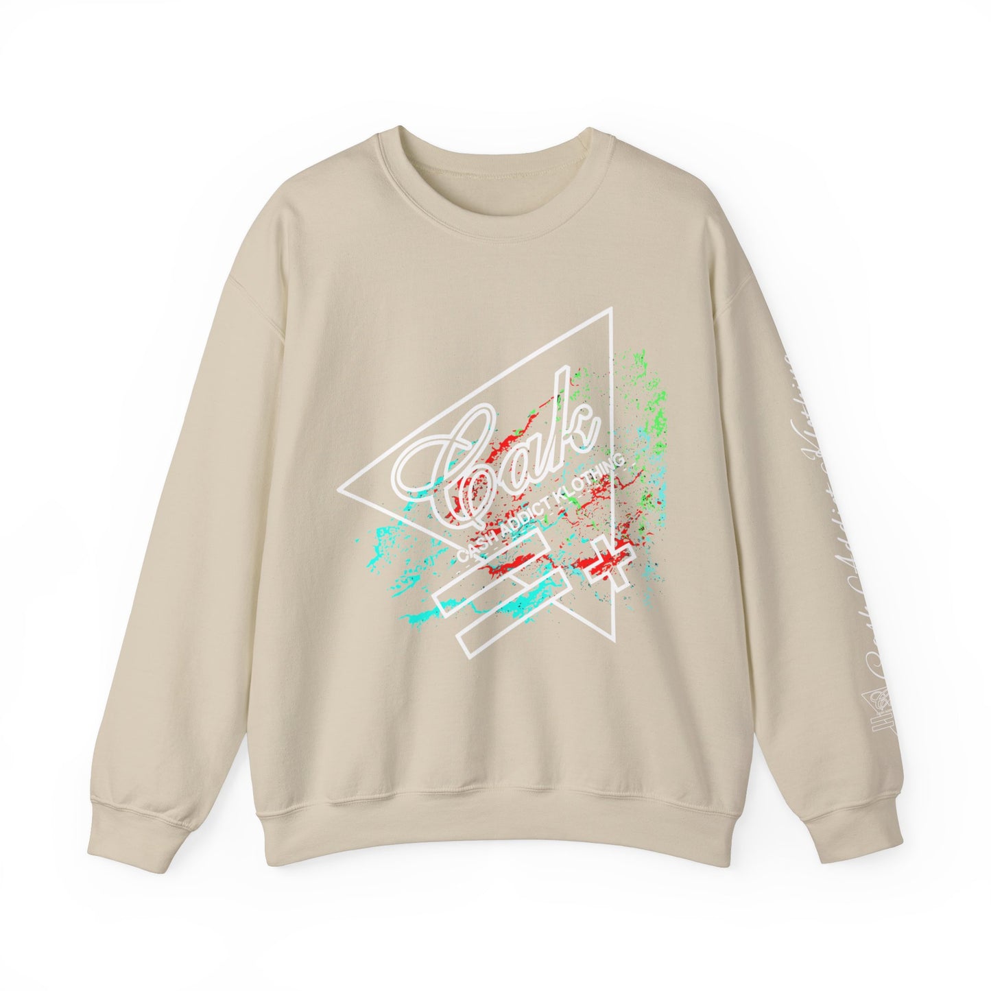 CAK Tilted Wave Crewneck Sweatshirt