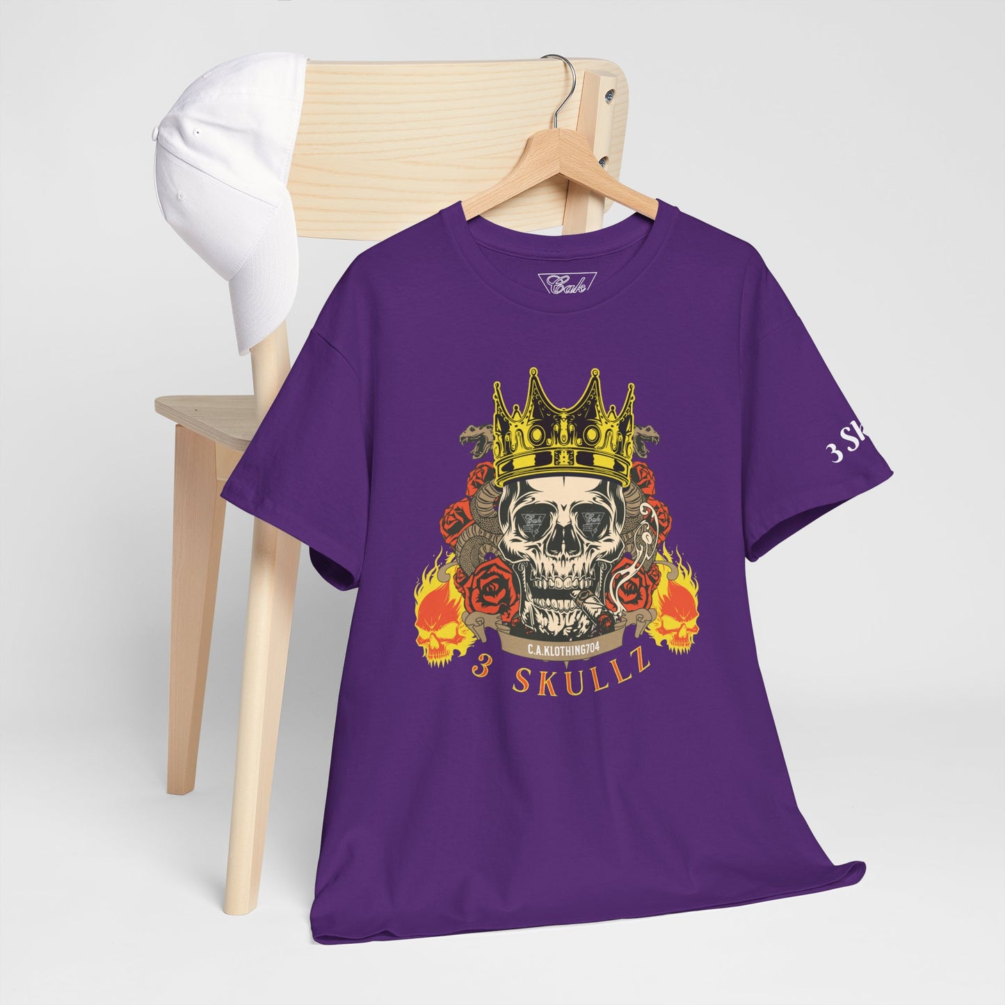 3 Skullz #1 Cotton Tee