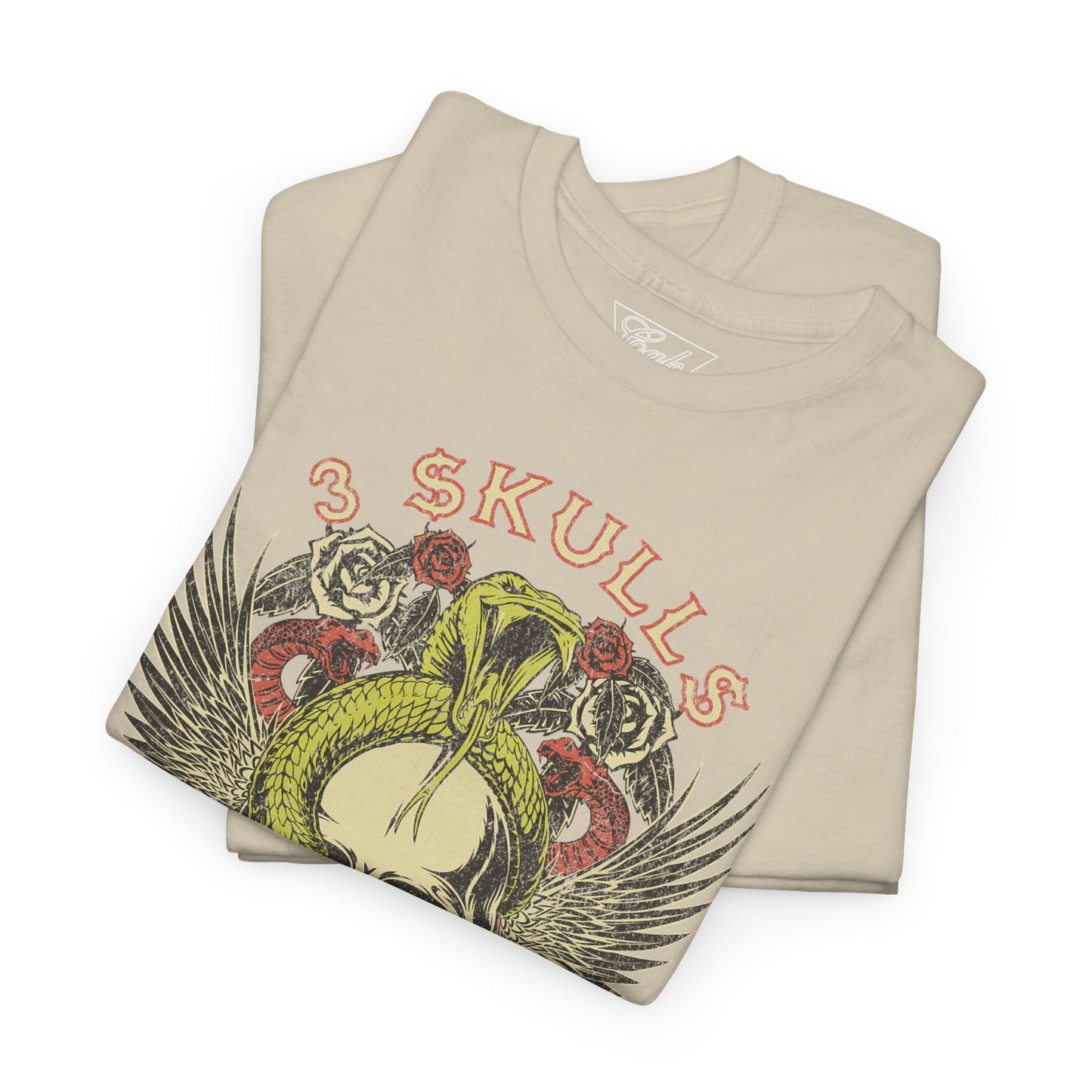 3 Skullz 2 Cotton Tee