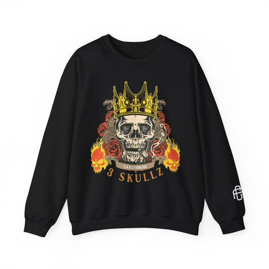 3 Skullz 1 Crewneck Sweatshirt