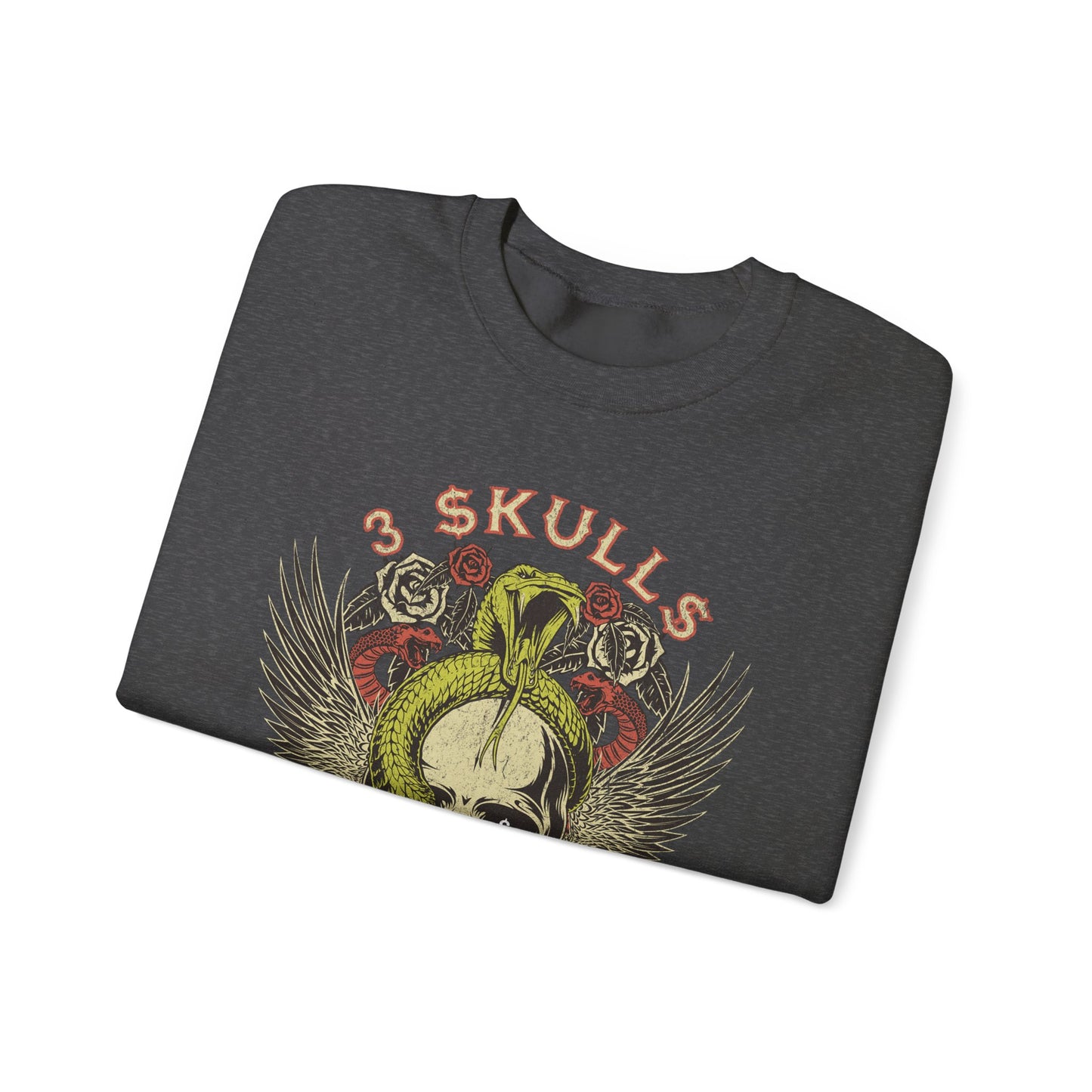 3 Skullz 2 Crewneck Sweatshirt