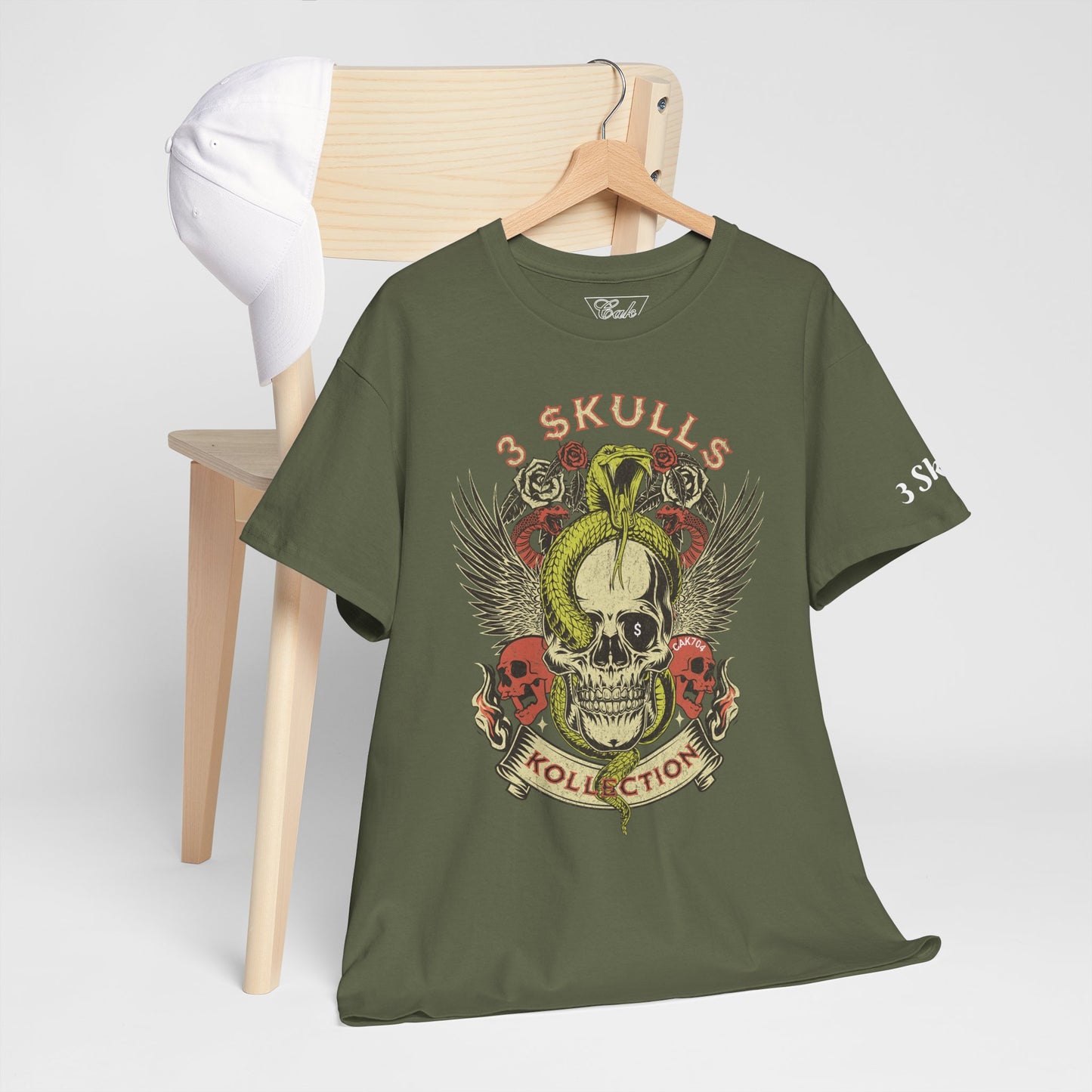 3 Skullz 2 Cotton Tee