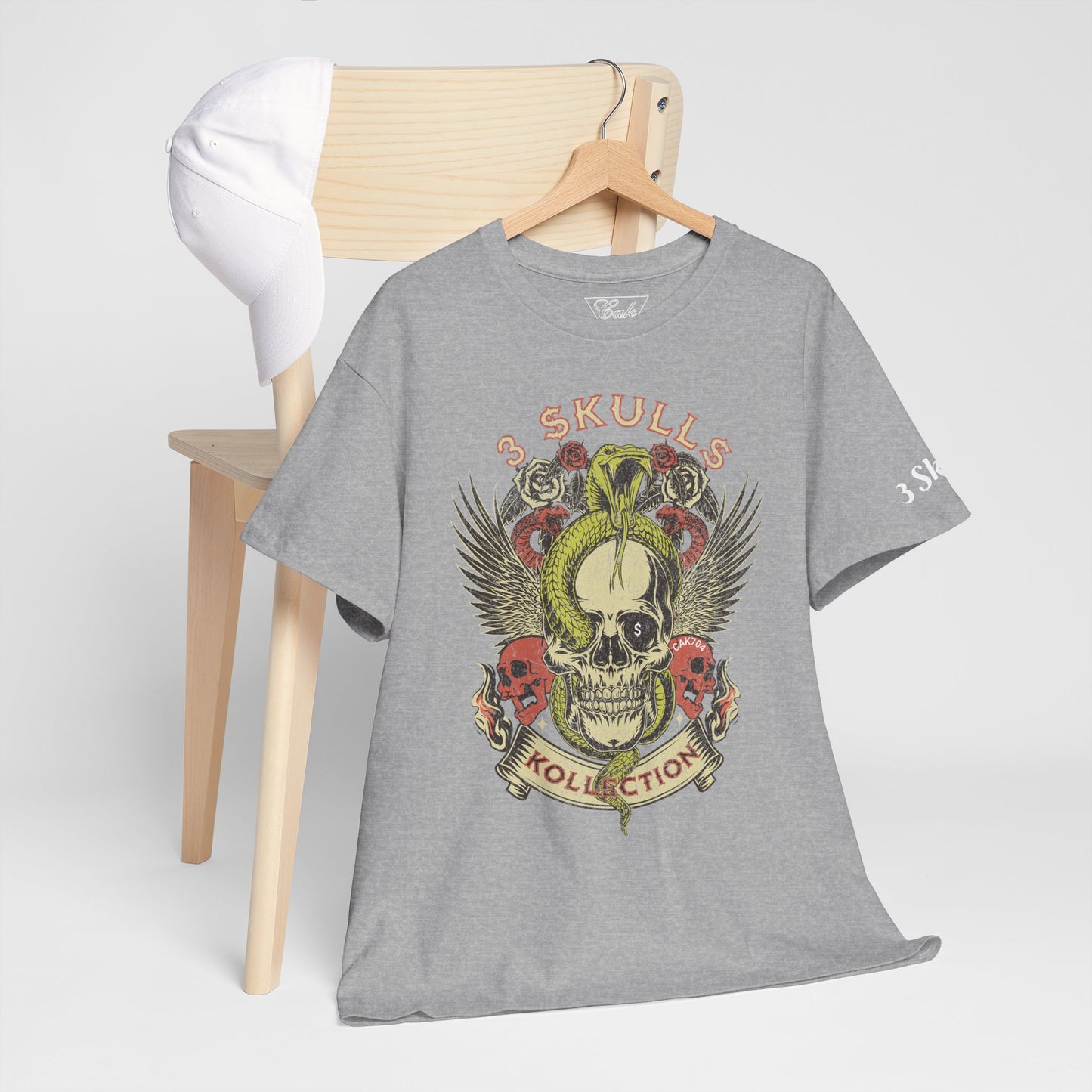 3 Skullz 2 Cotton Tee