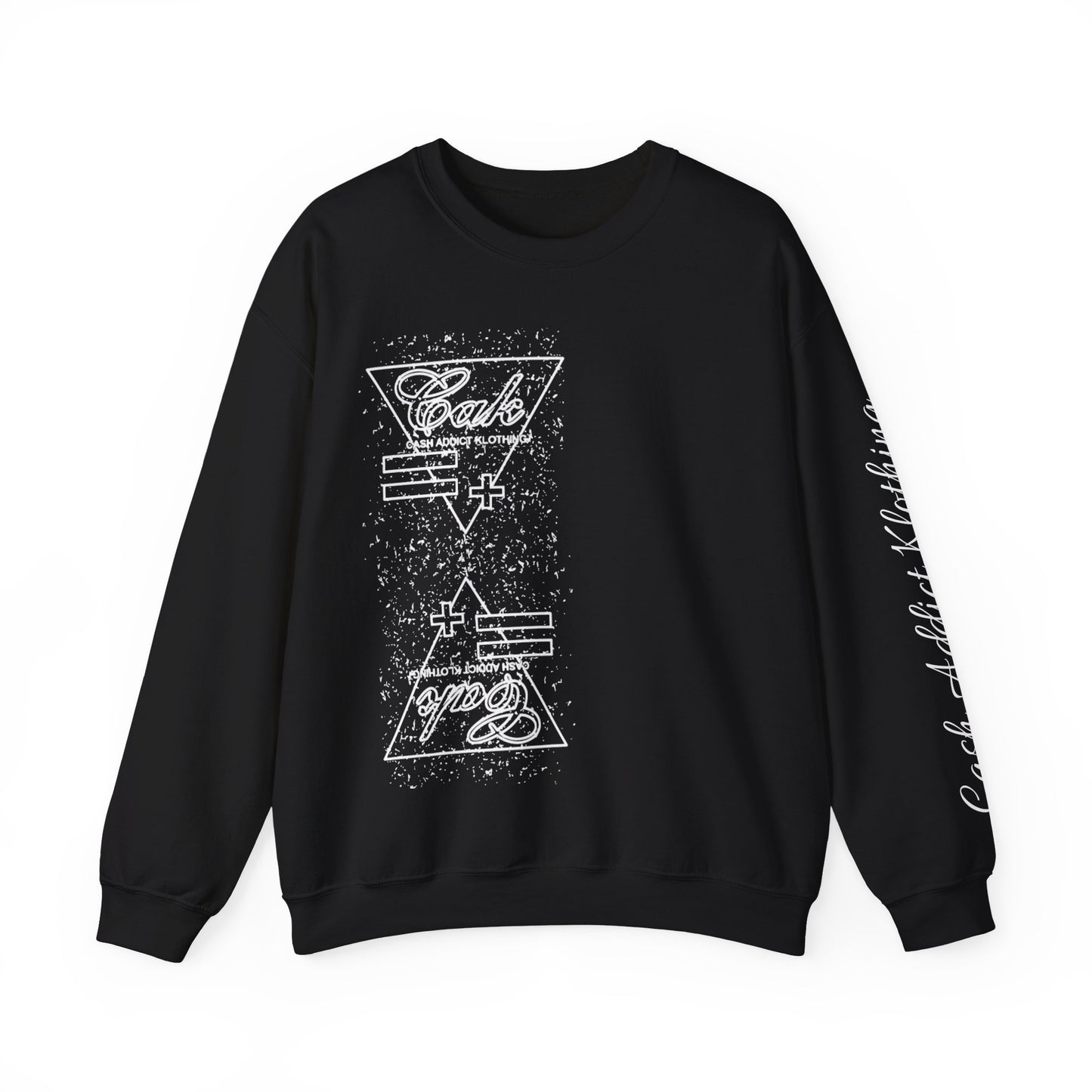 CAK Blurred Double Vision Crewneck Sweatshirt
