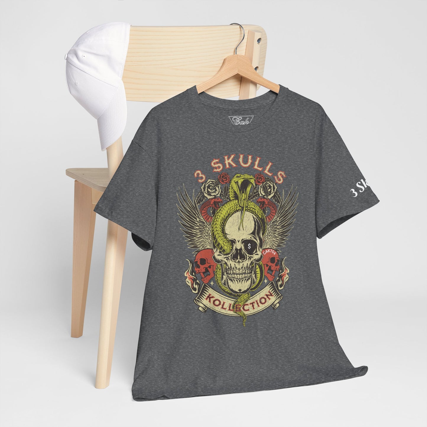 3 Skullz 2 Cotton Tee