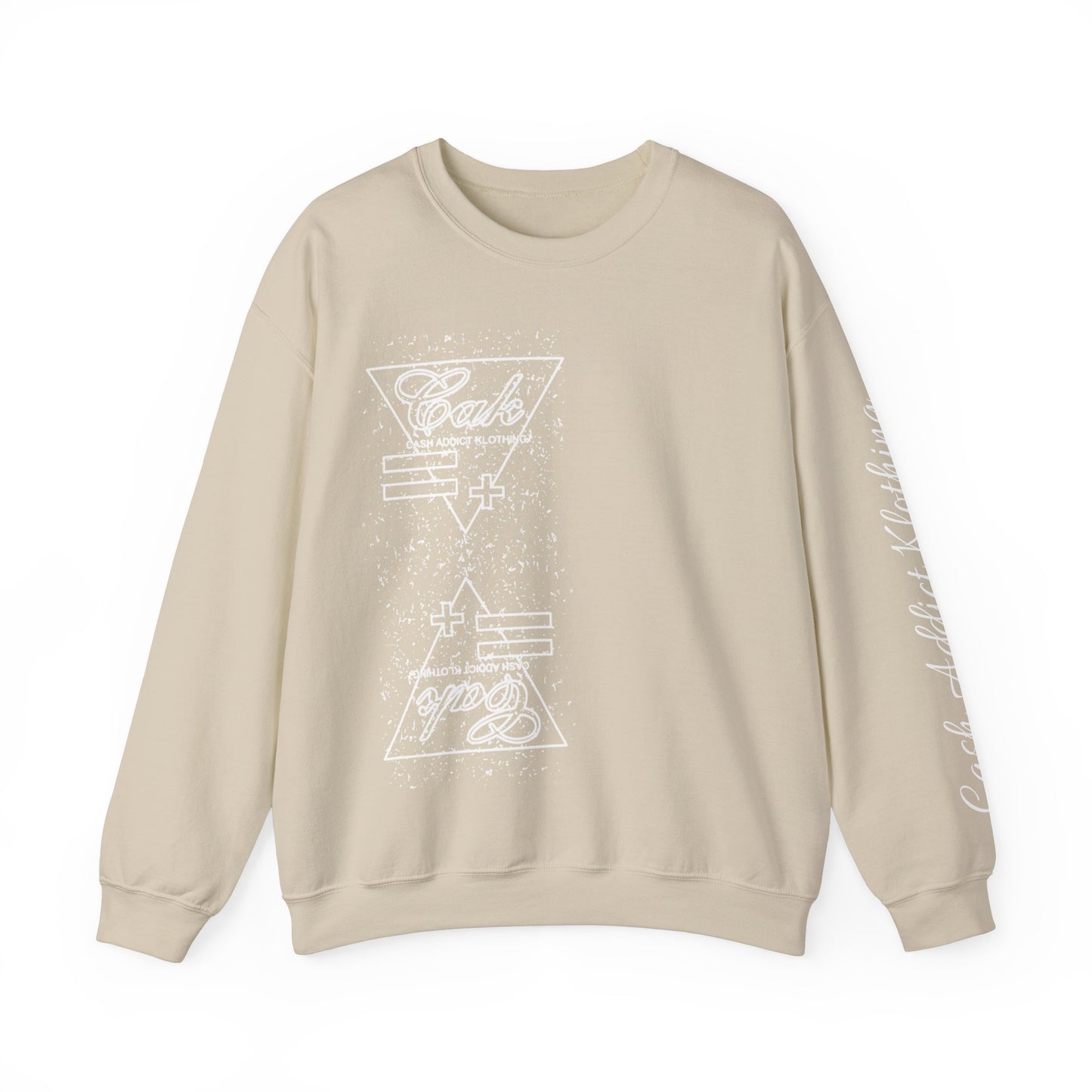 CAK Blurred Double Vision Crewneck Sweatshirt