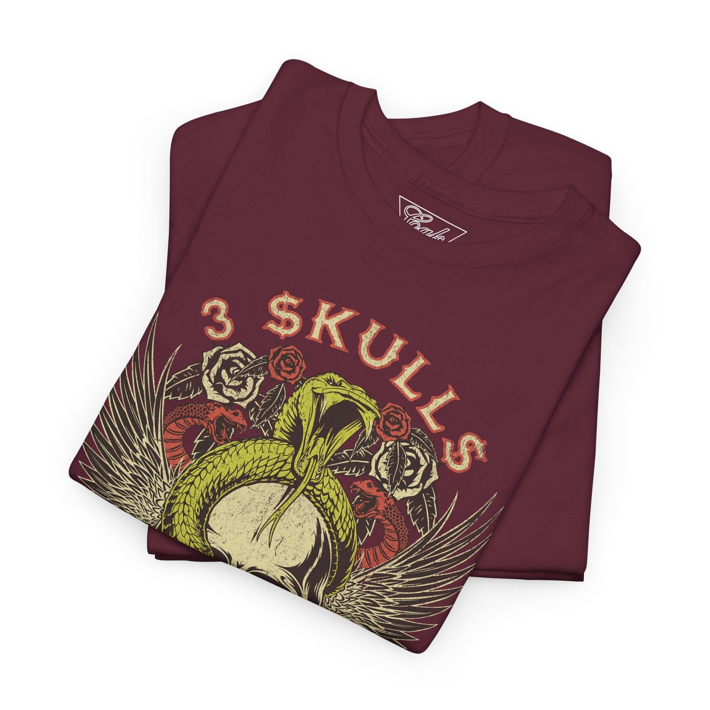 3 Skullz 2 Cotton Tee