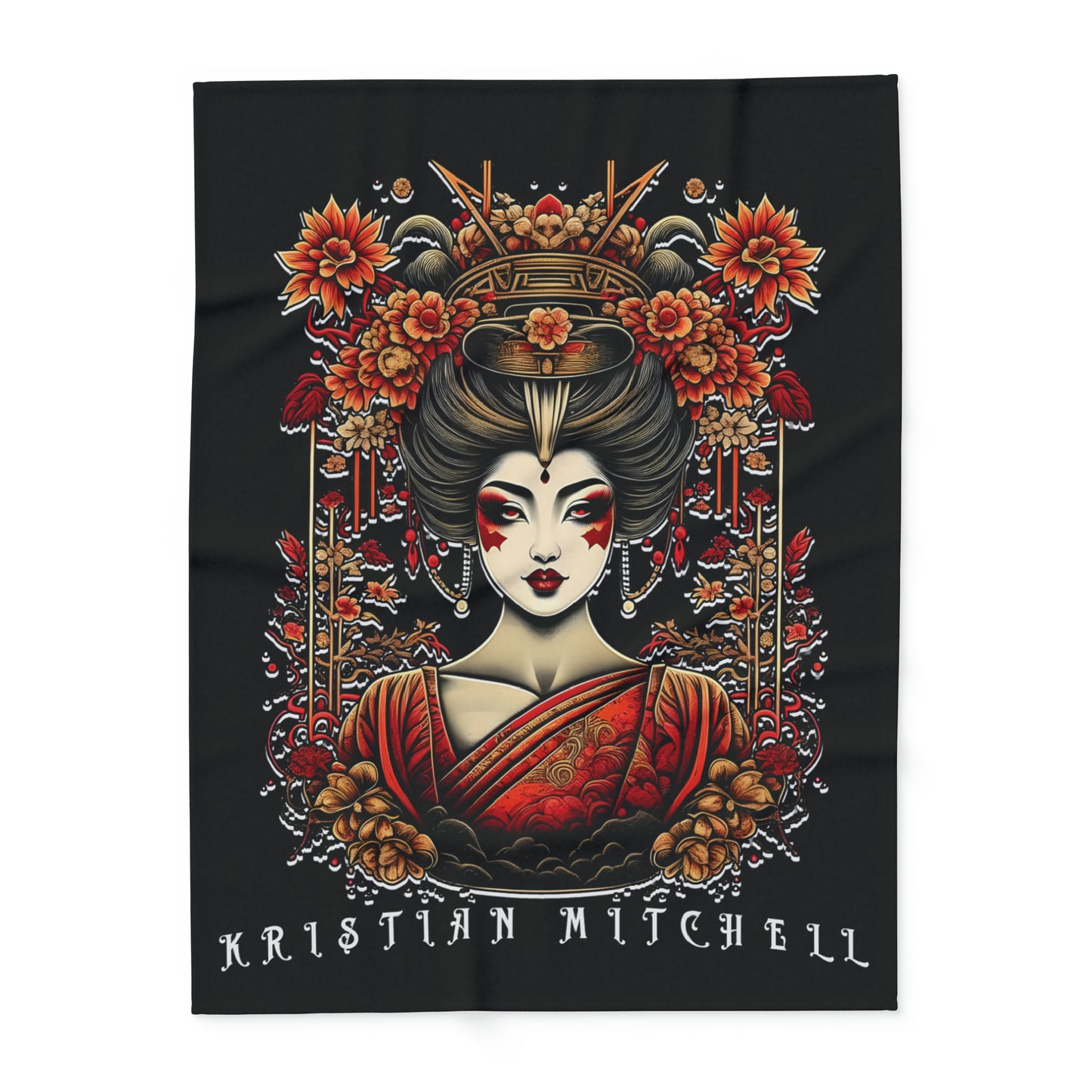 KM (Memoirs of Elegance) Arctic Fleece Blanket