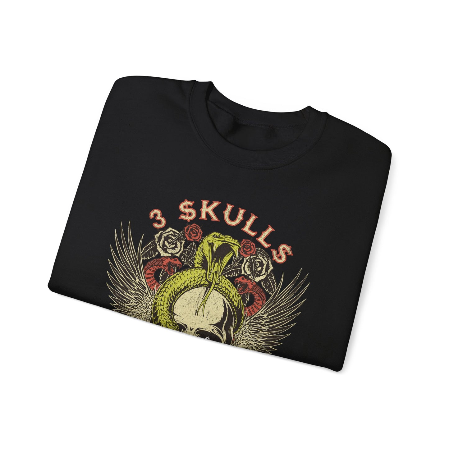 3 Skullz 2 Crewneck Sweatshirt