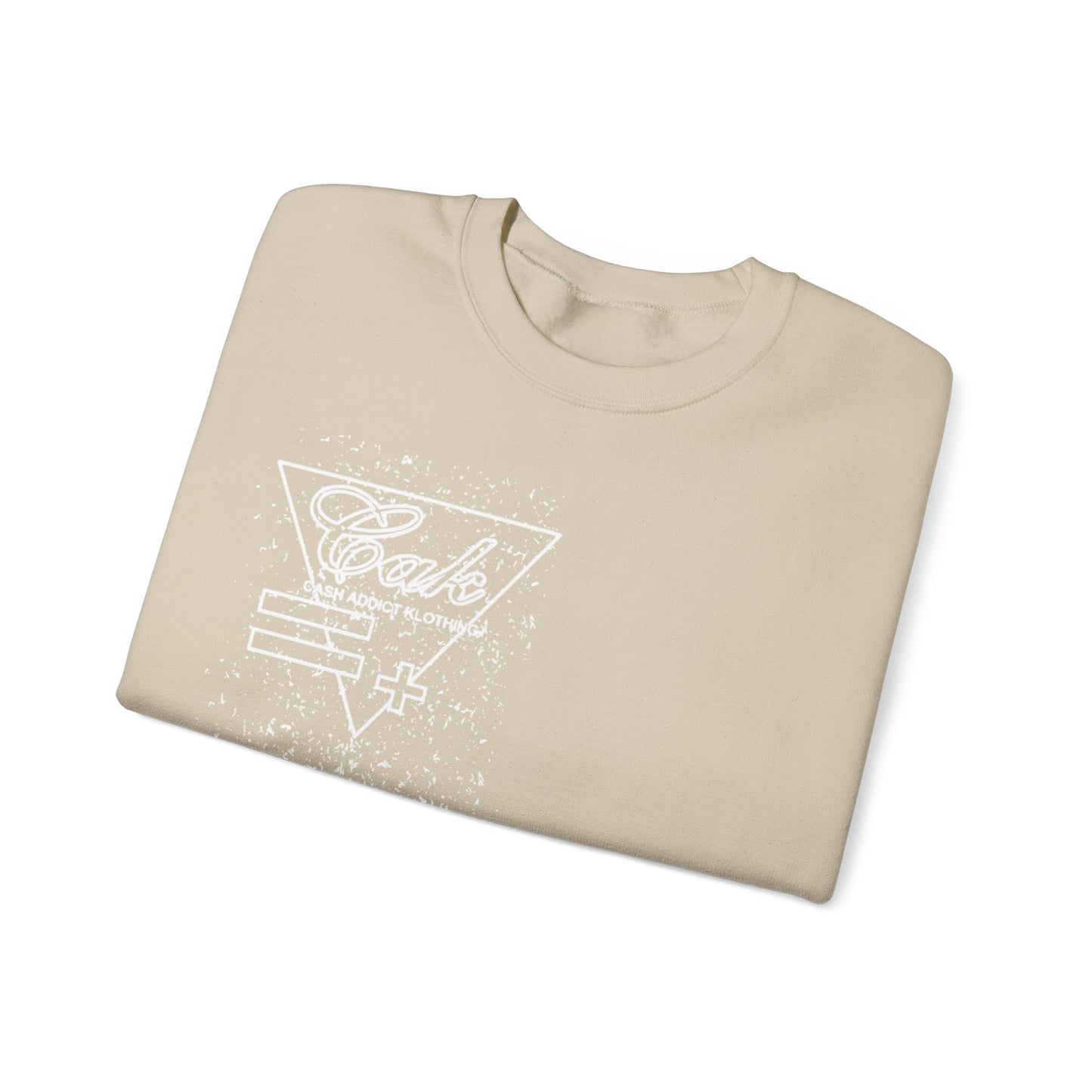 CAK Blurred Double Vision Crewneck Sweatshirt