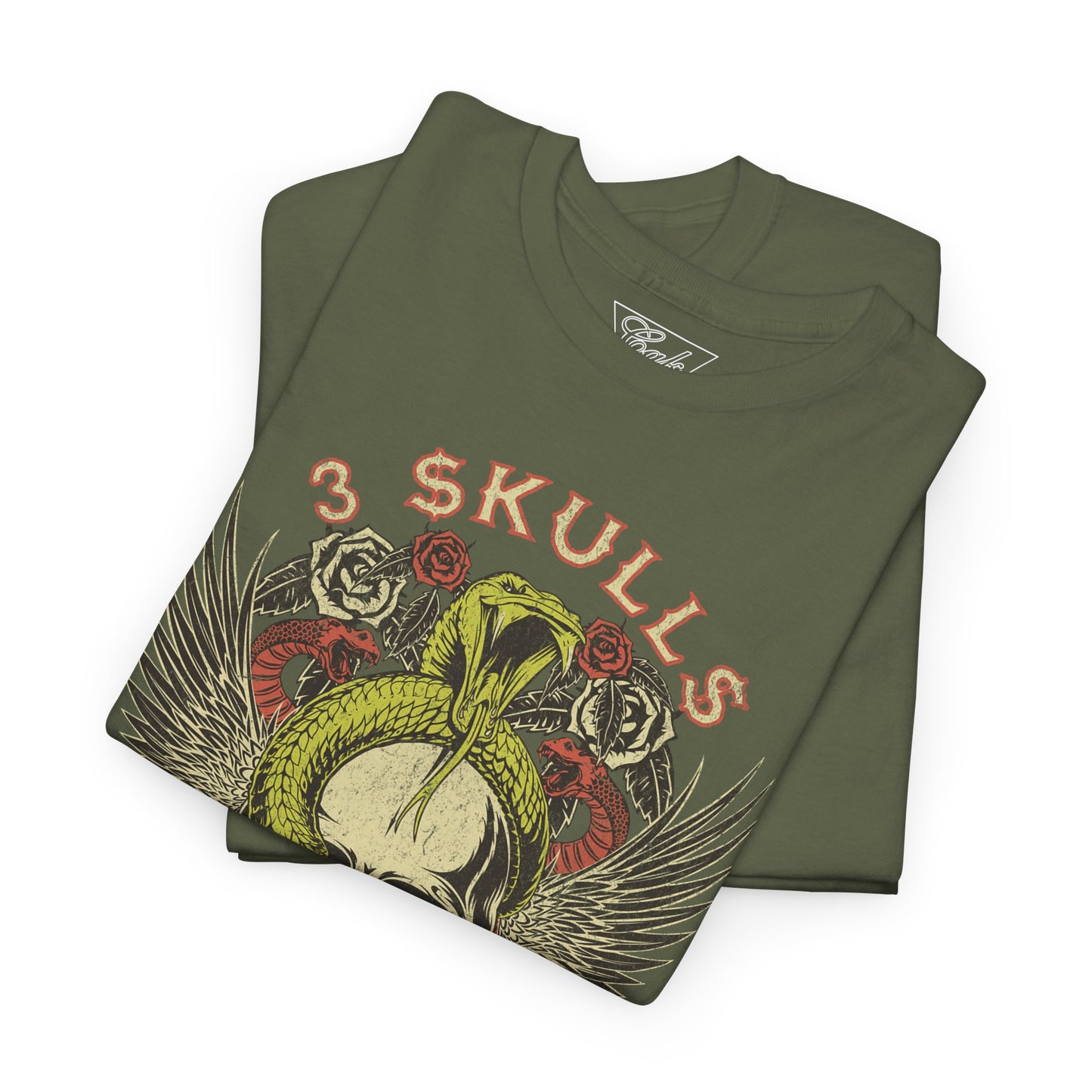 3 Skullz 2 Cotton Tee