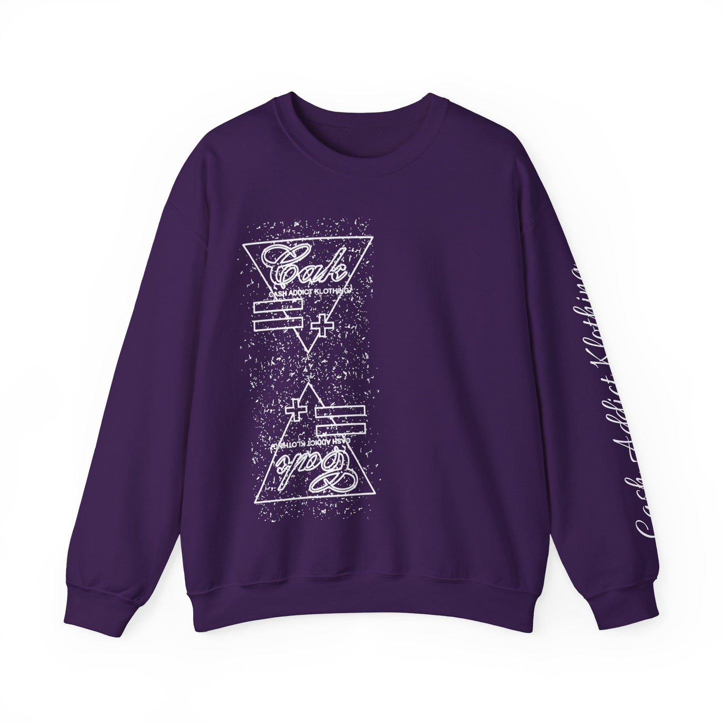 CAK Blurred Double Vision Crewneck Sweatshirt