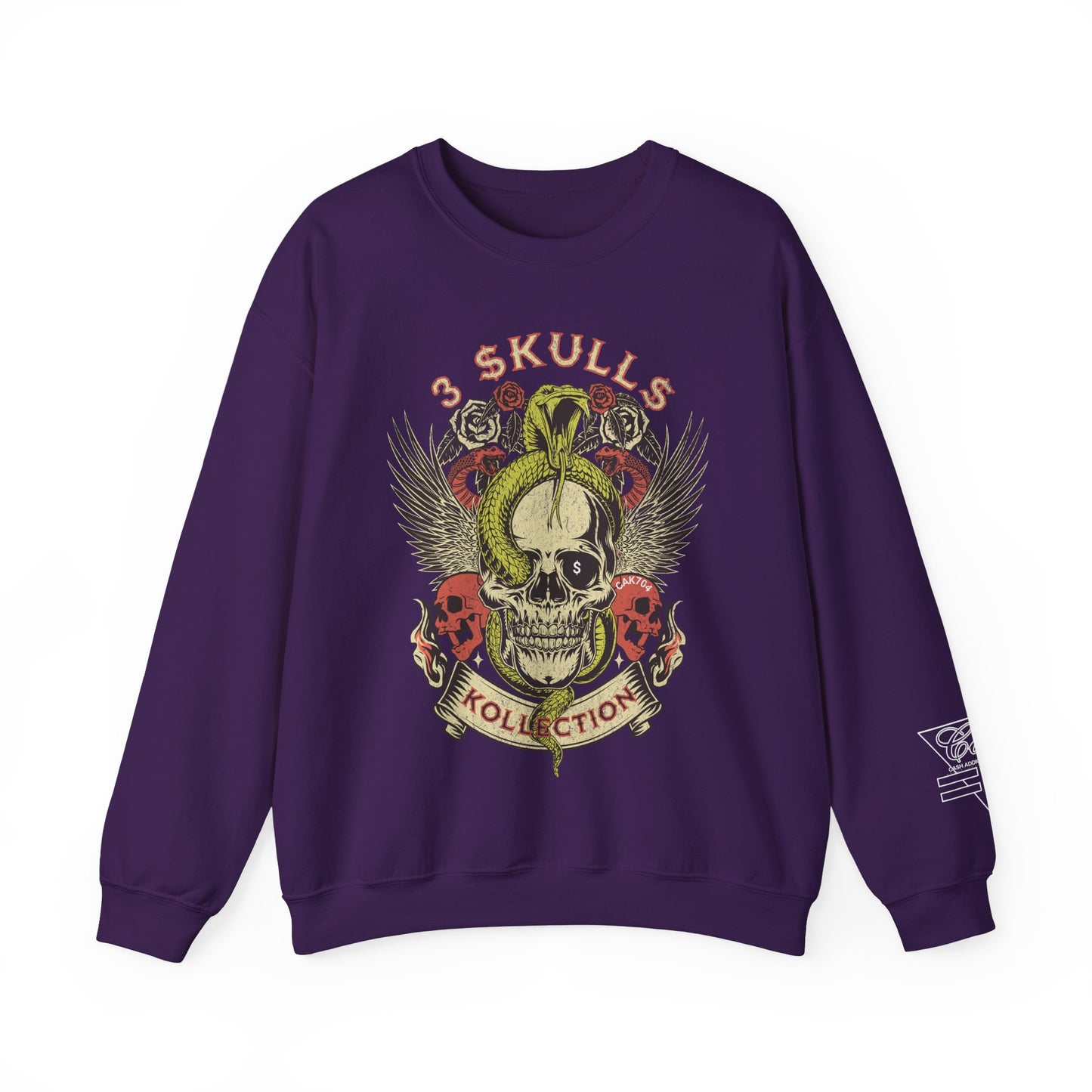 3 Skullz 2 Crewneck Sweatshirt