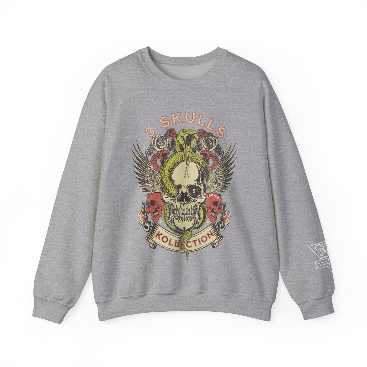 3 Skullz 2 Crewneck Sweatshirt