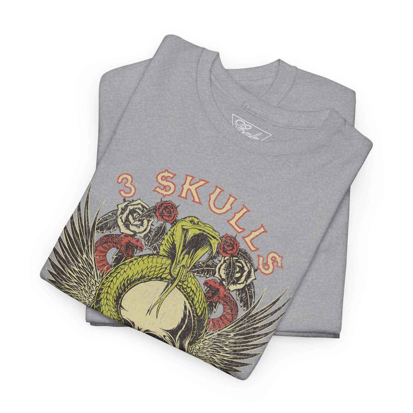 3 Skullz 2 Cotton Tee
