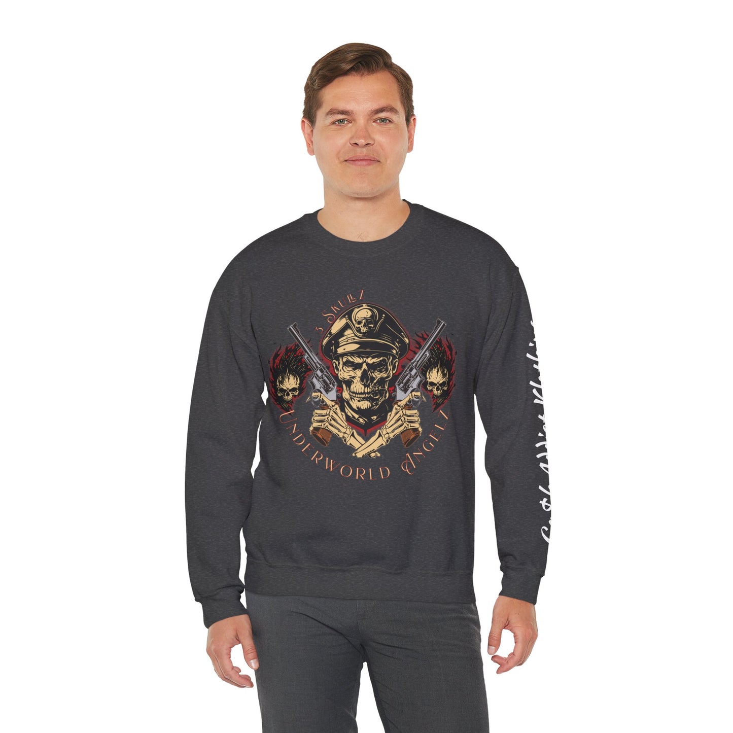 3 Skullz Underworld Angelz Crewneck Sweatshirt