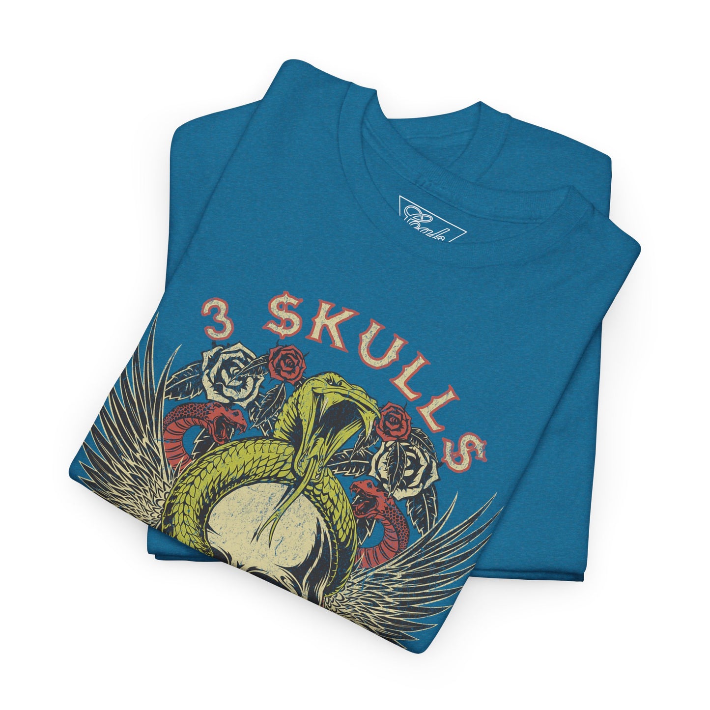 3 Skullz 2 Cotton Tee