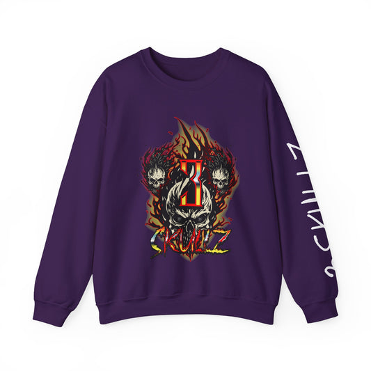 3 Skullz #4 Crewneck Sweatshirt