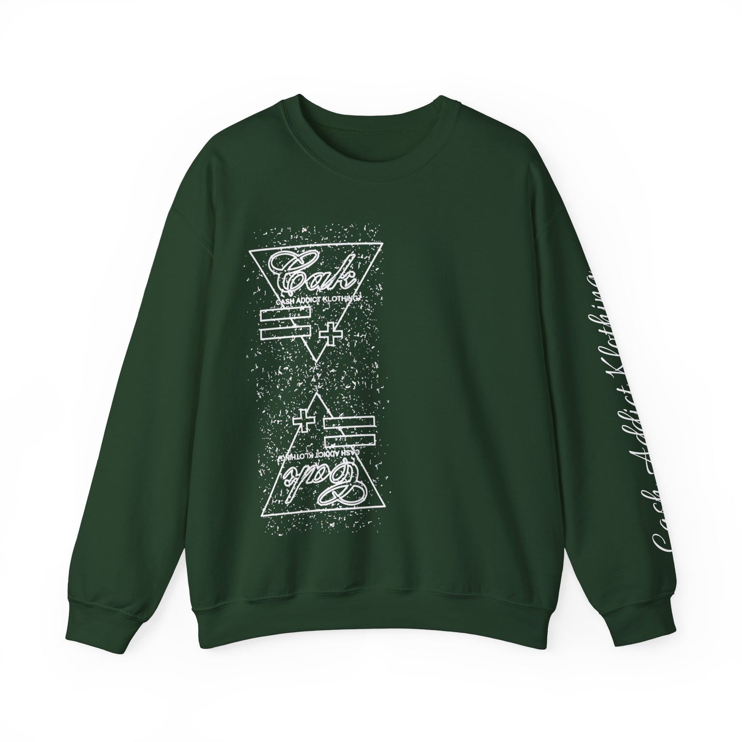CAK Blurred Double Vision Crewneck Sweatshirt