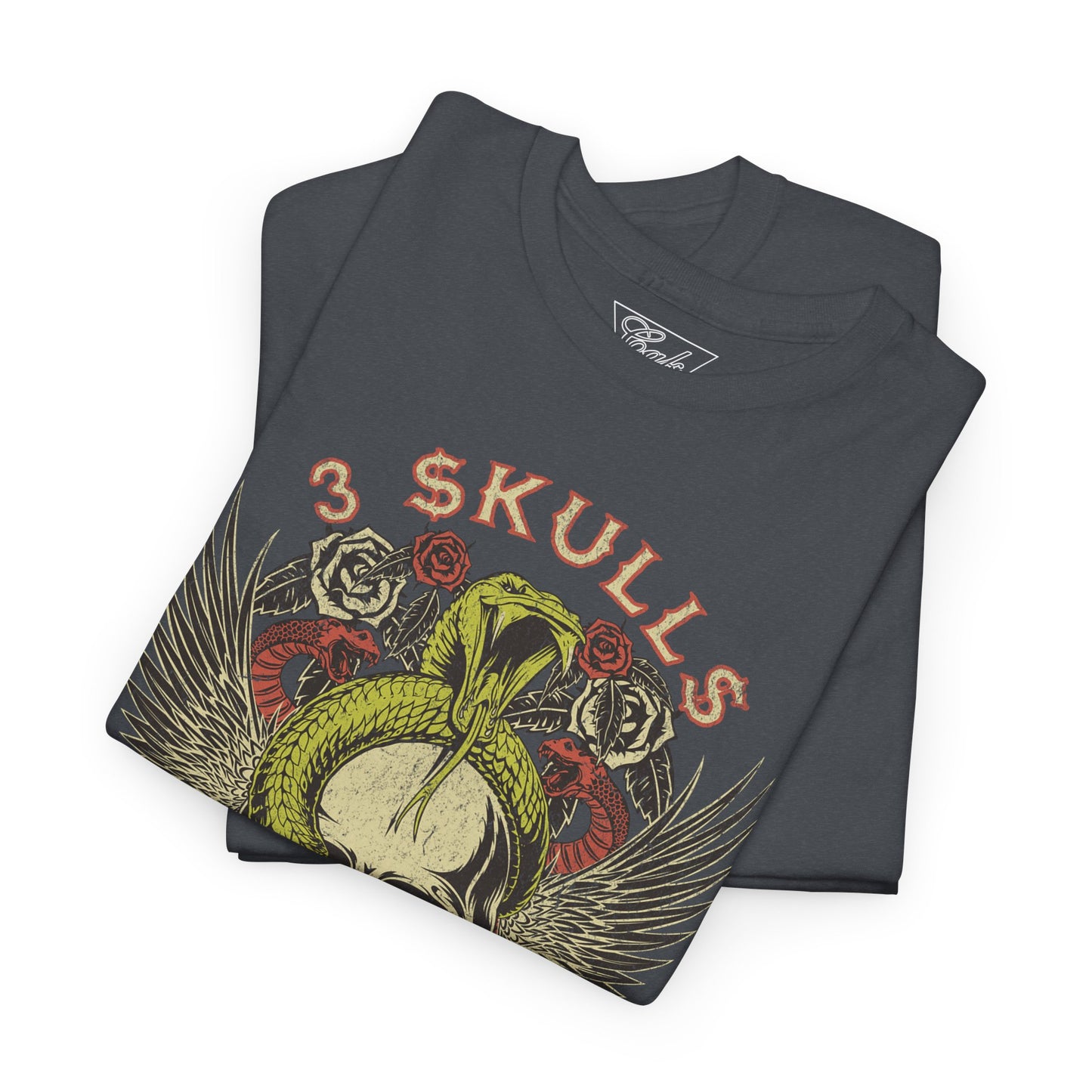 3 Skullz 2 Cotton Tee