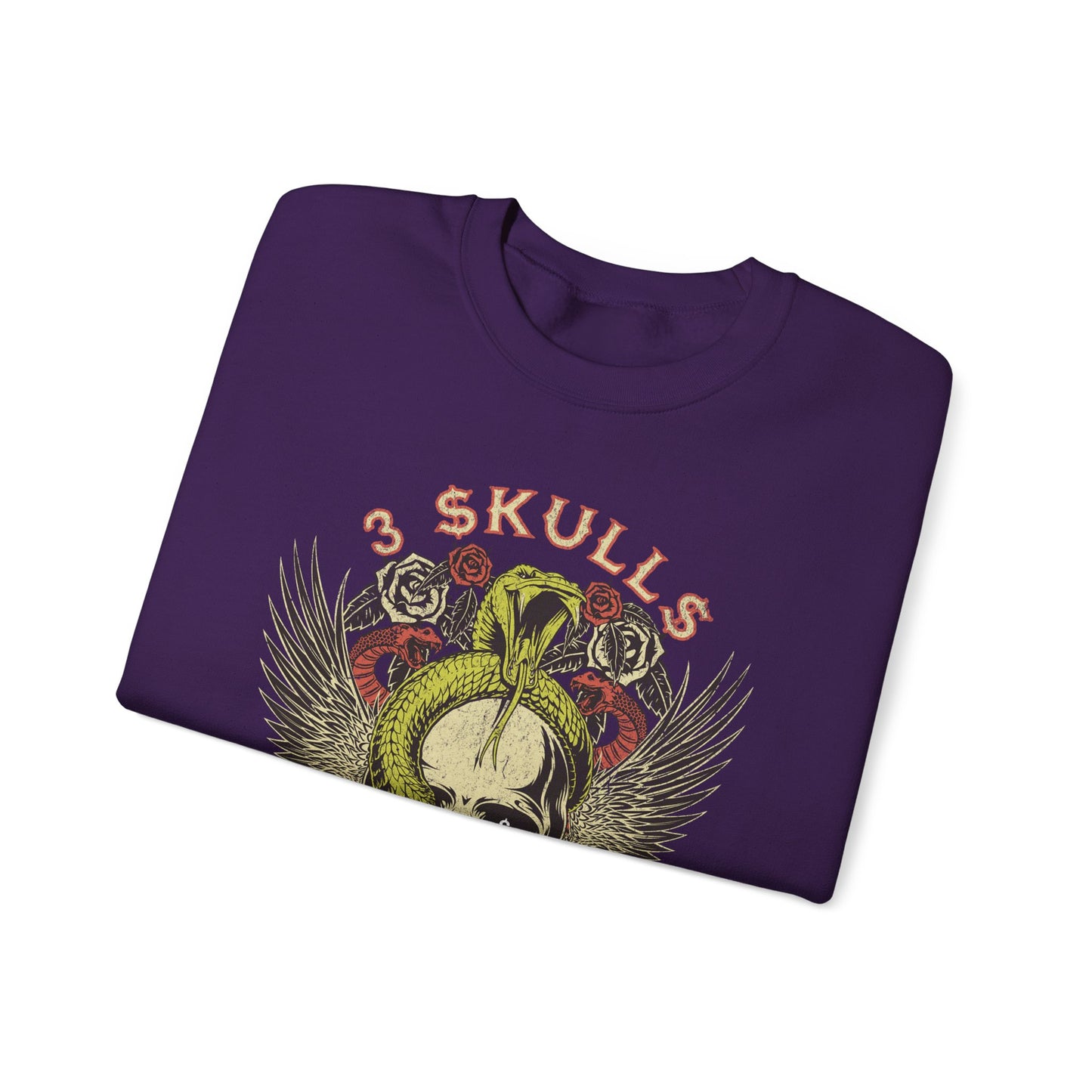 3 Skullz 2 Crewneck Sweatshirt