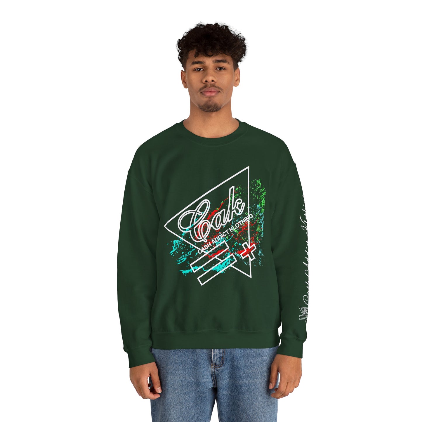CAK Tilted Wave Crewneck Sweatshirt