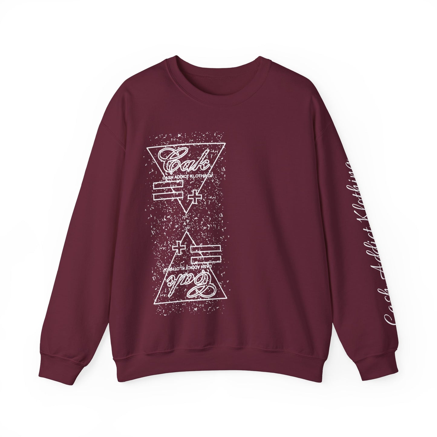 CAK Blurred Double Vision Crewneck Sweatshirt