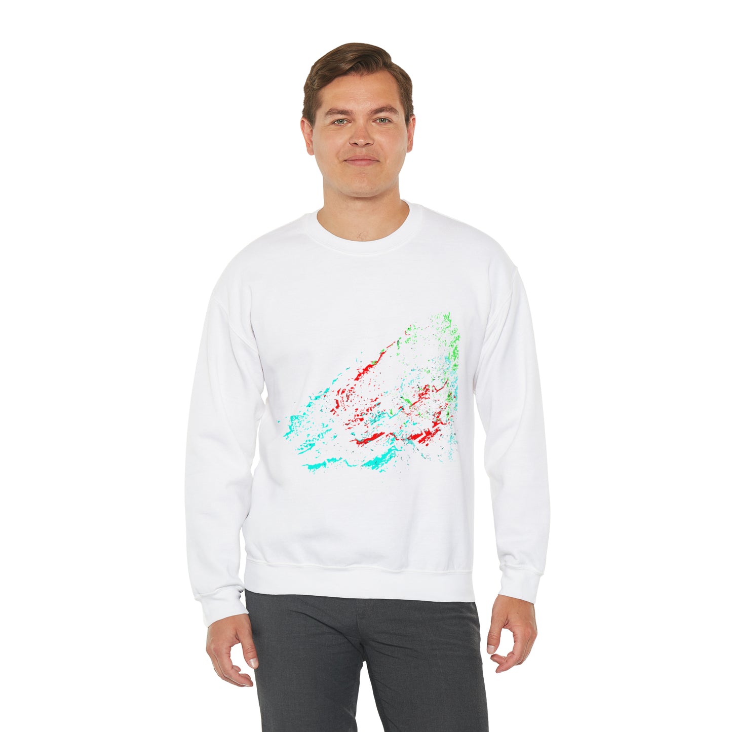 CAK Tilted Wave Crewneck Sweatshirt