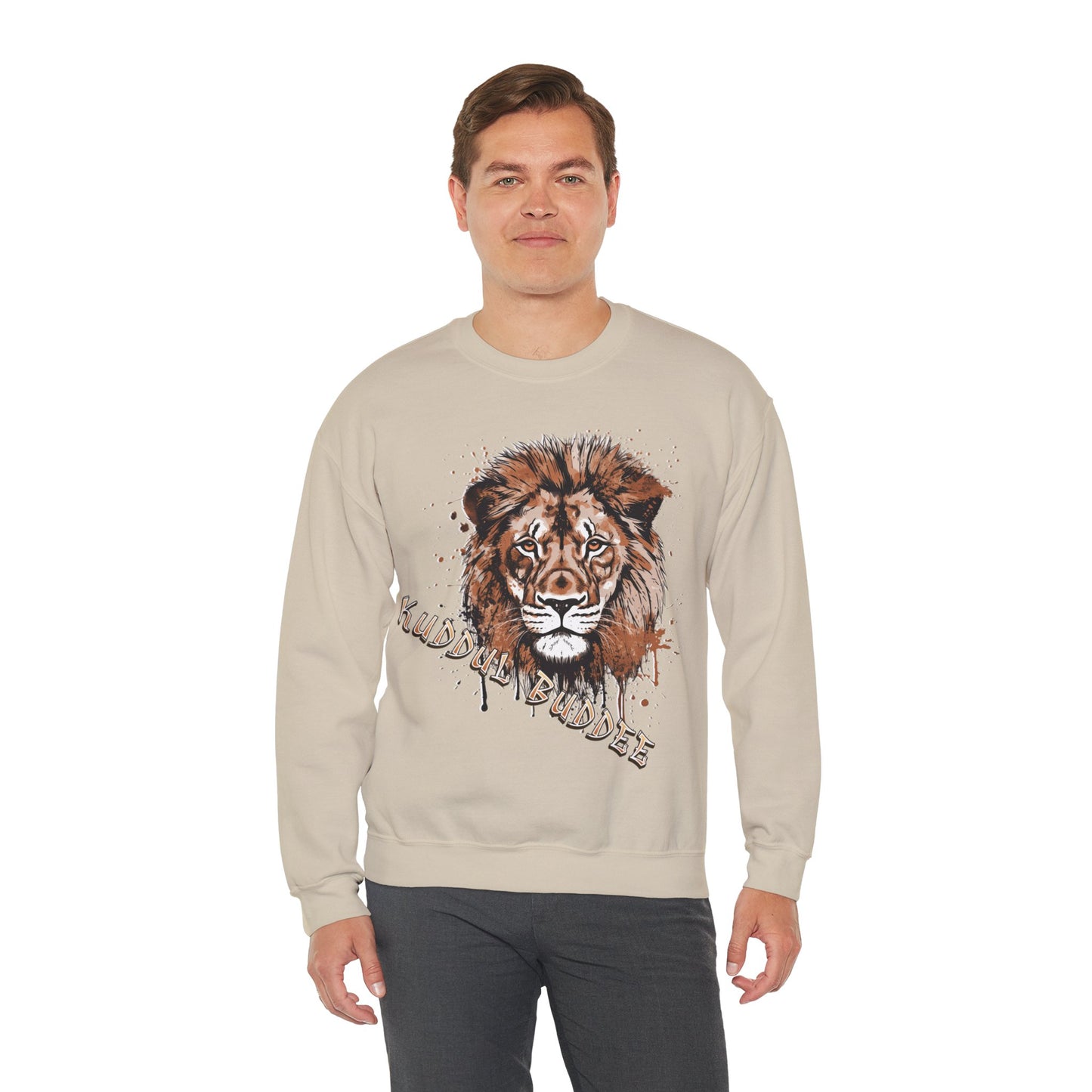 Kuddul Buddee Lion Crewneck Sweatshirt