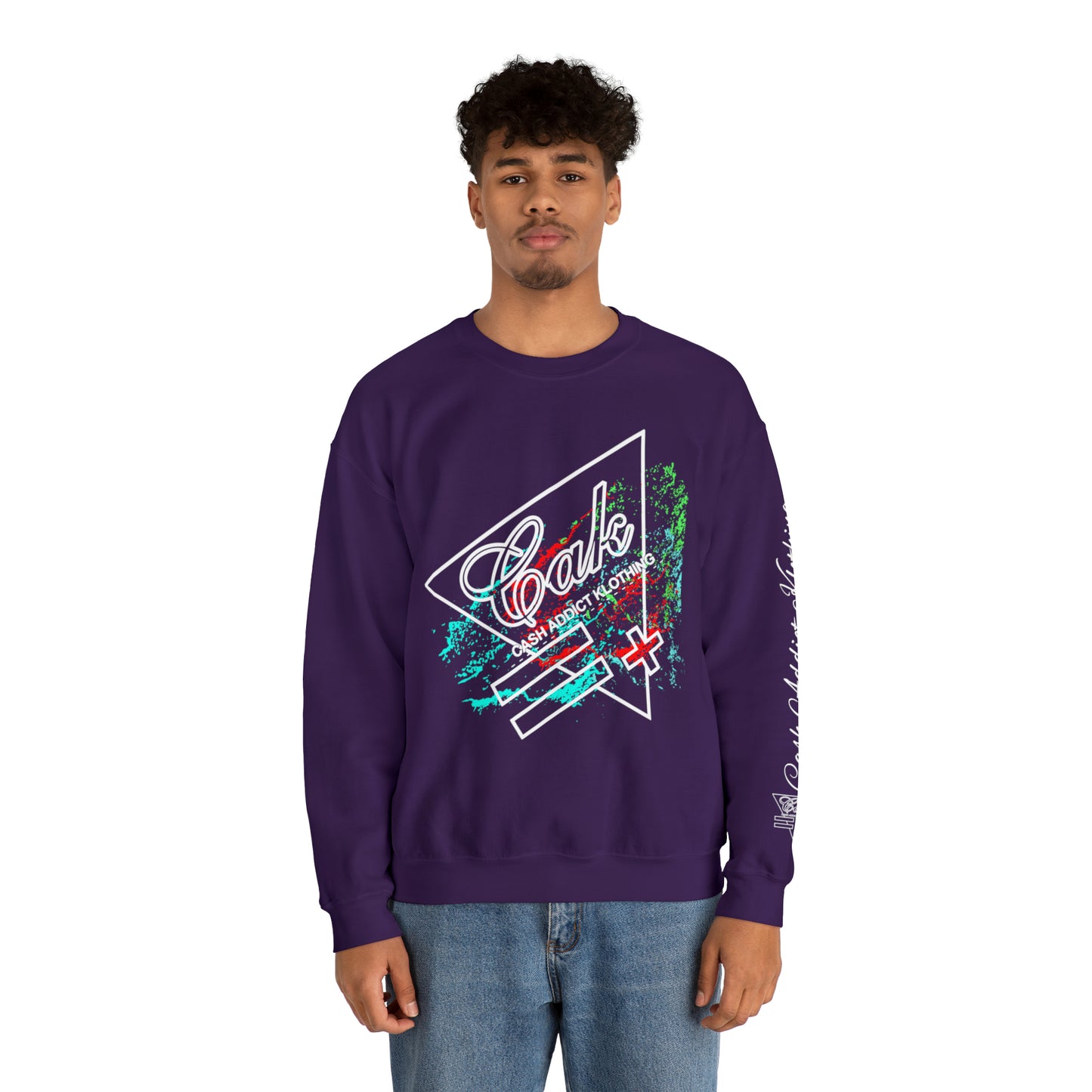 CAK Tilted Wave Crewneck Sweatshirt