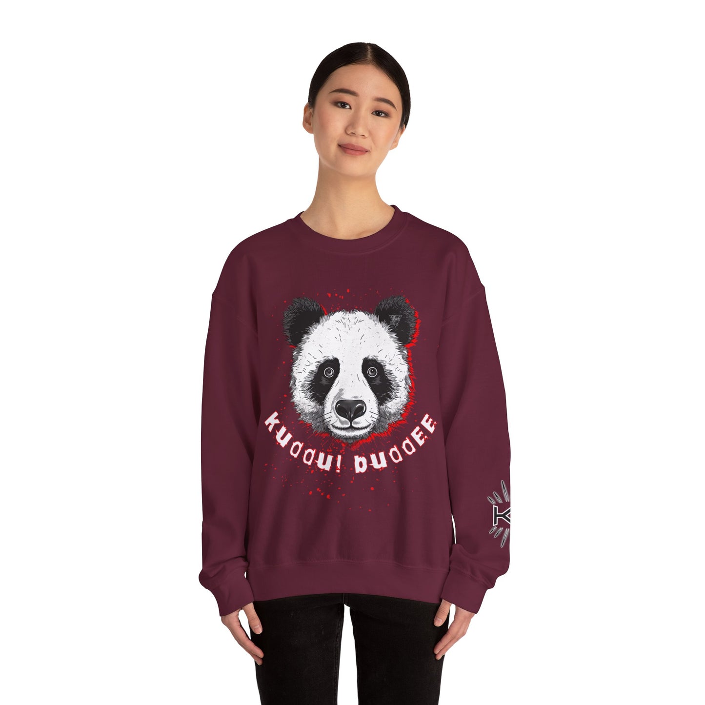 Kuddul Buddee Panda 2 Crewneck Sweatshirt