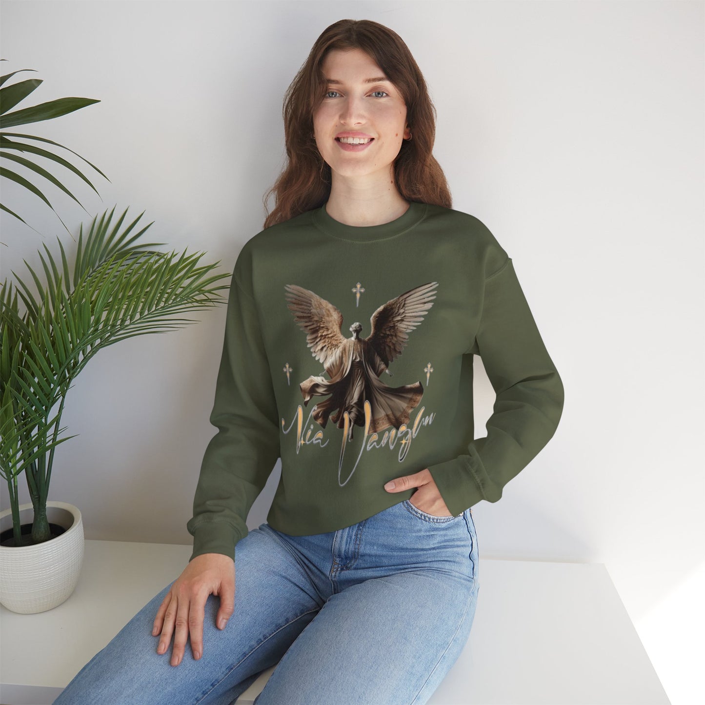 Nia Vaughn by Cak™ Crewneck Sweatshirt