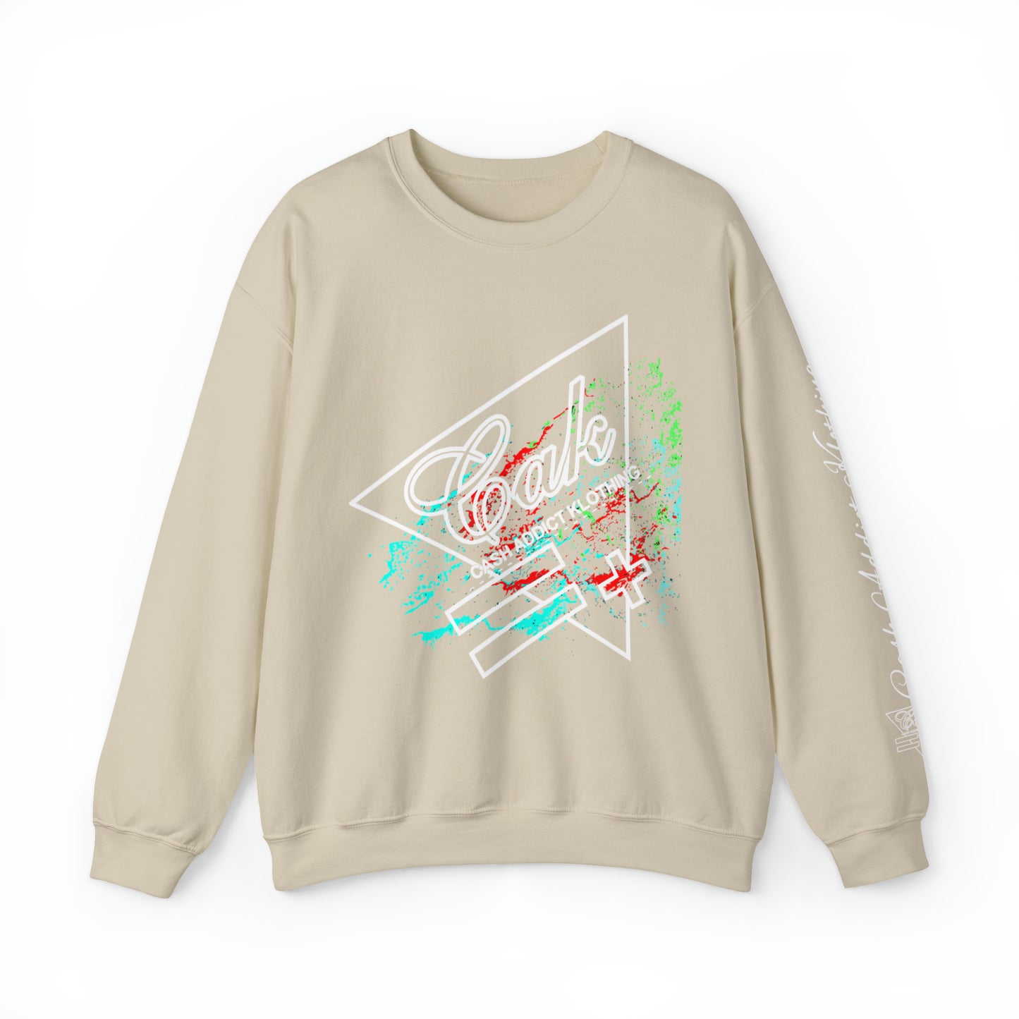 CAK Tilted Wave Crewneck Sweatshirt