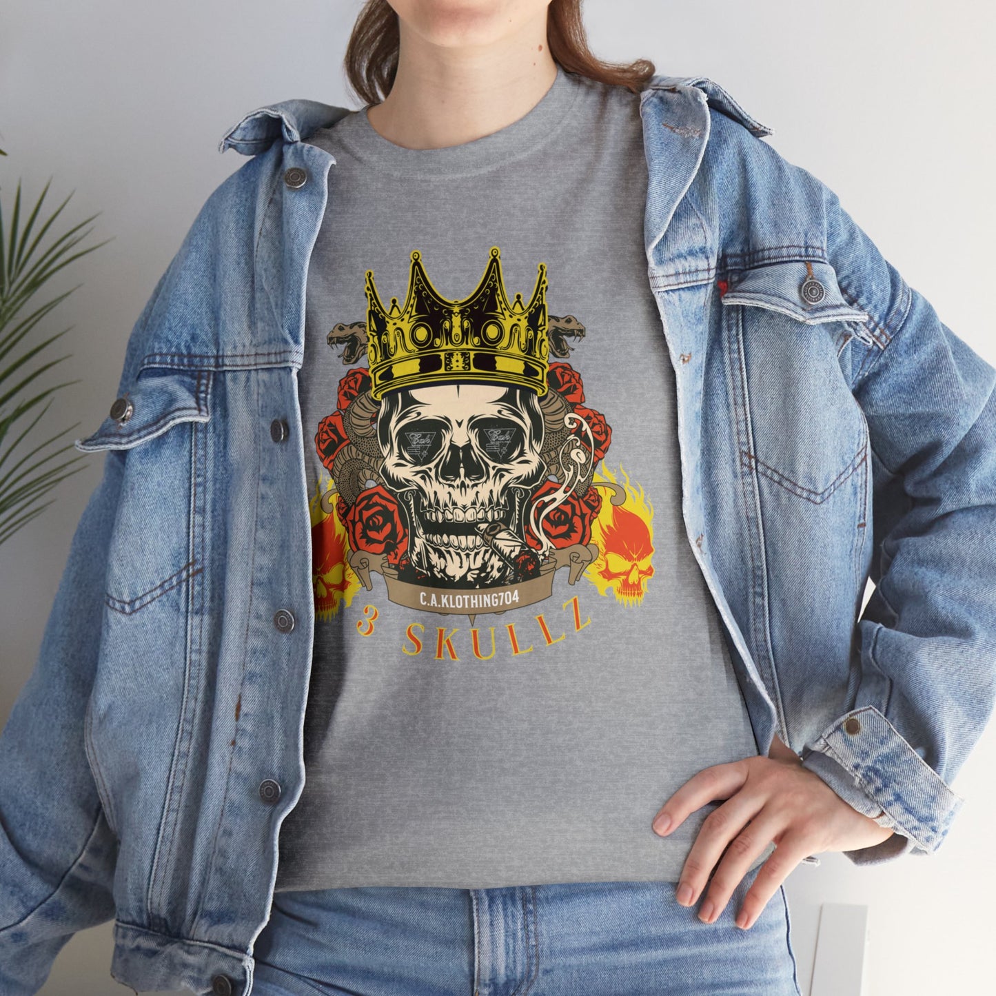 3 Skullz #1 Cotton Tee