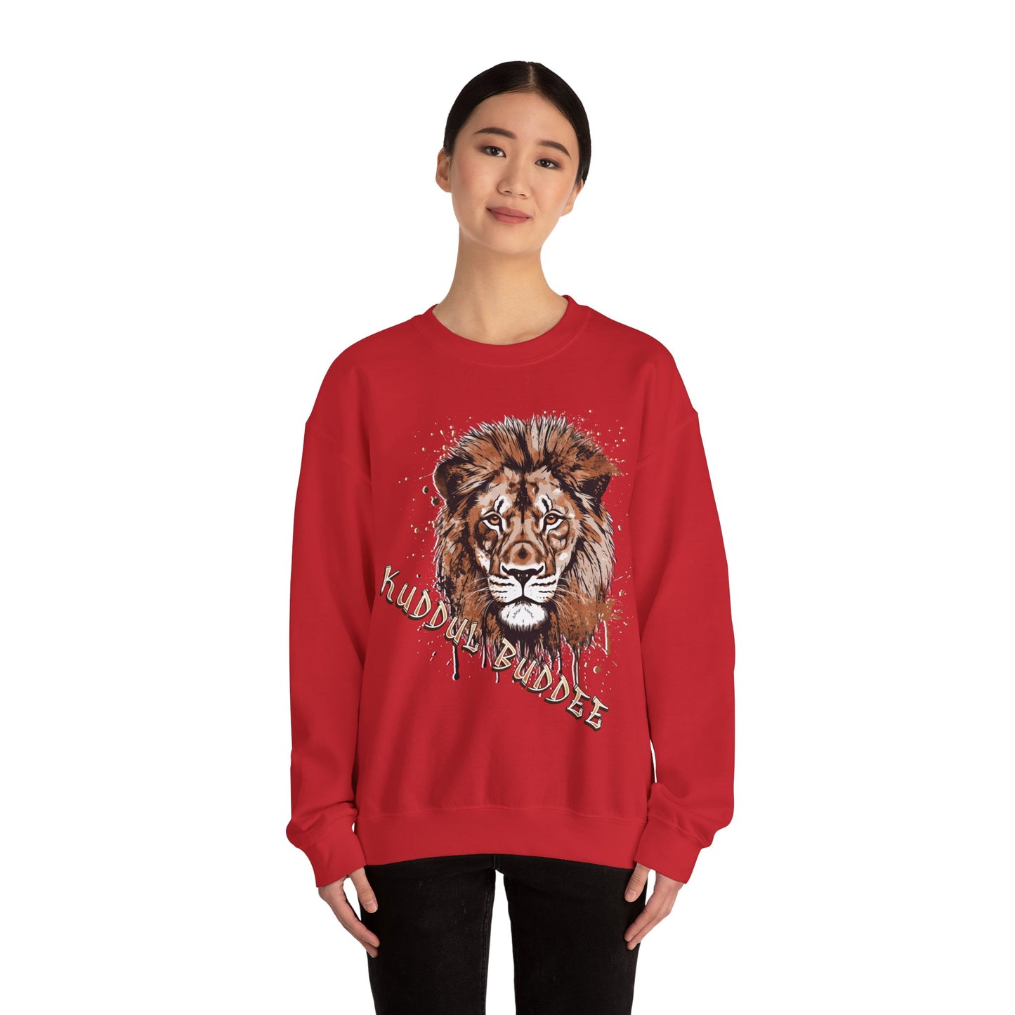 Kuddul Buddee Lion Crewneck Sweatshirt